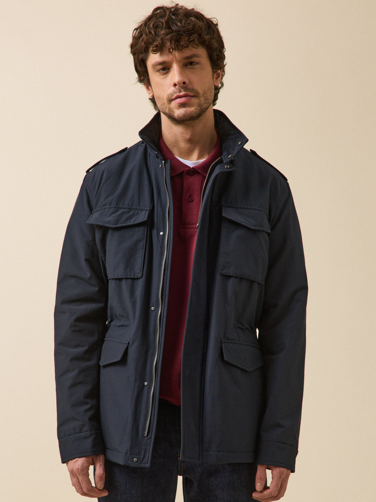 Parka saharienne ouatinée homme