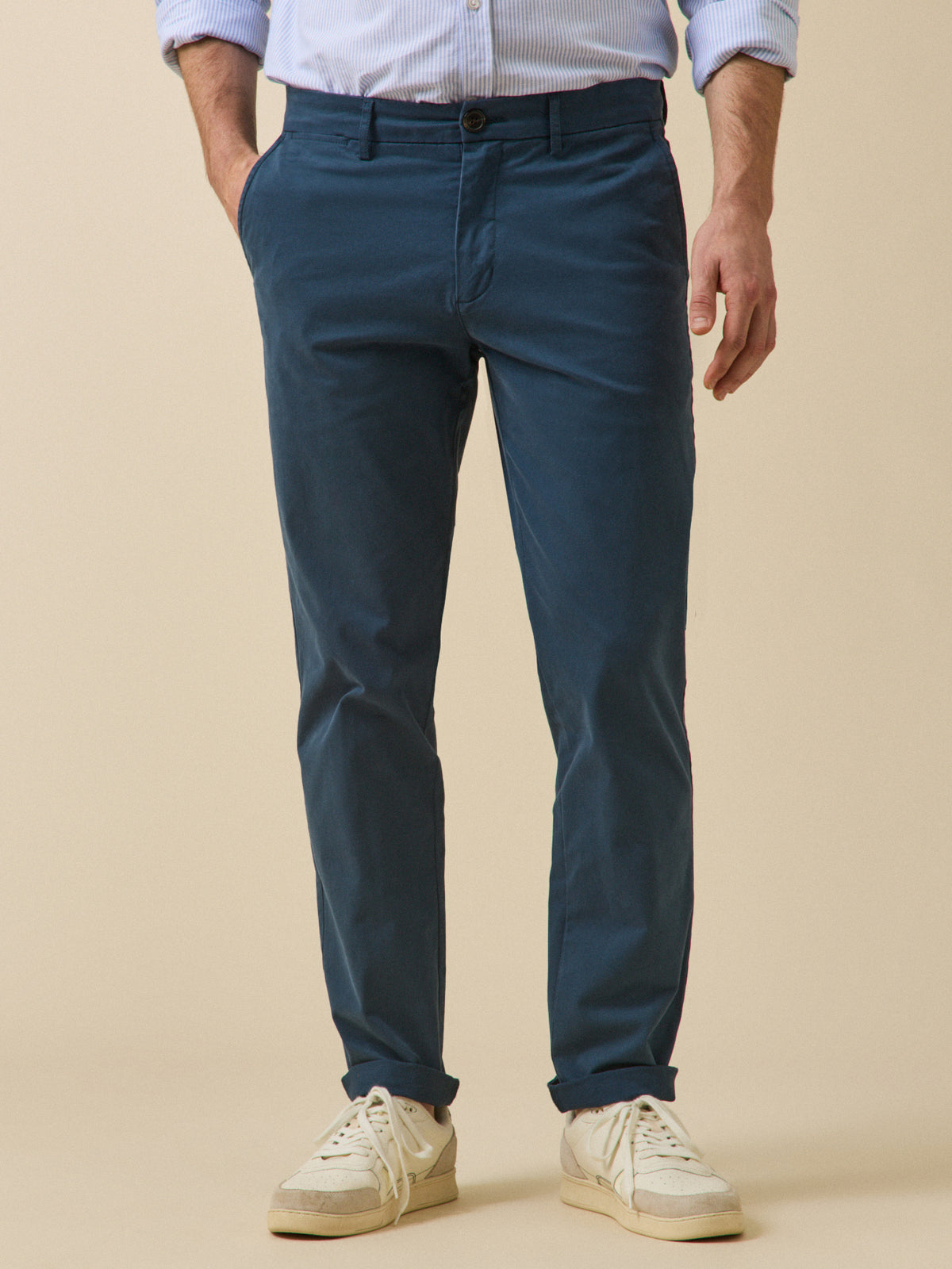 Chino gabardine homme