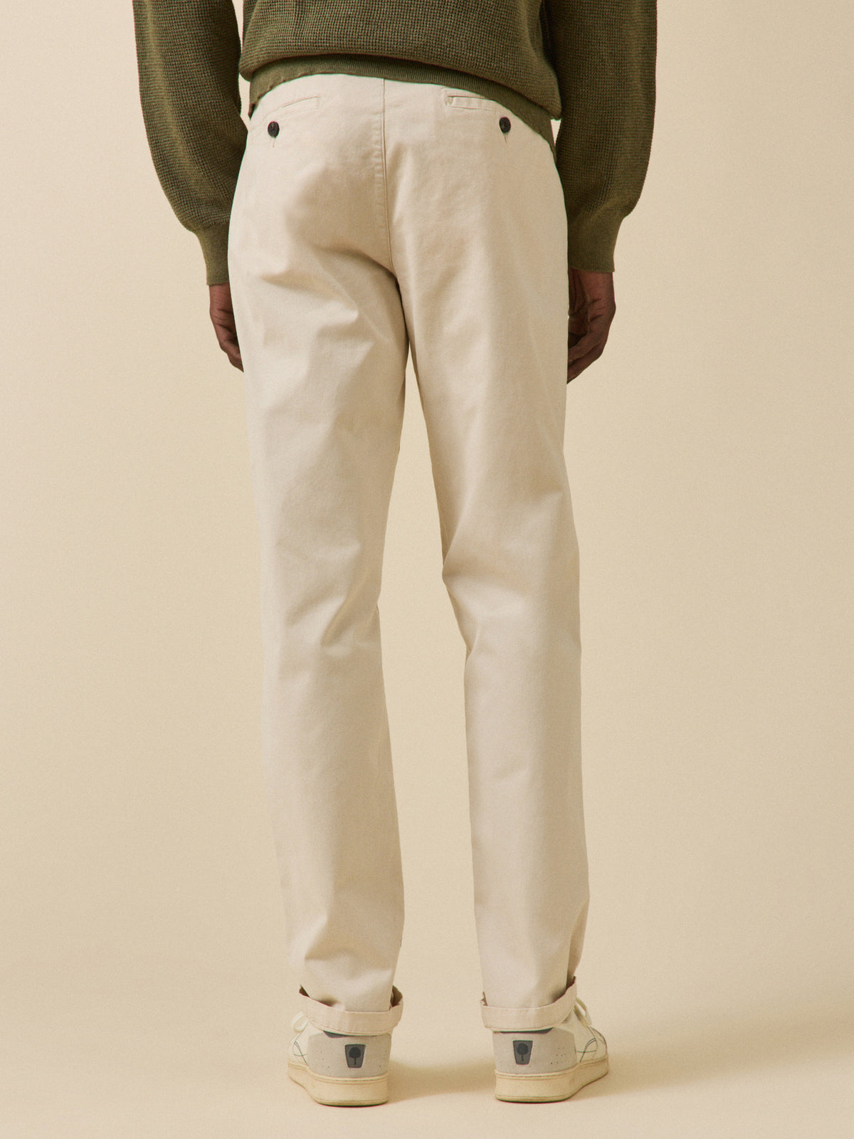 Chino gabardine homme