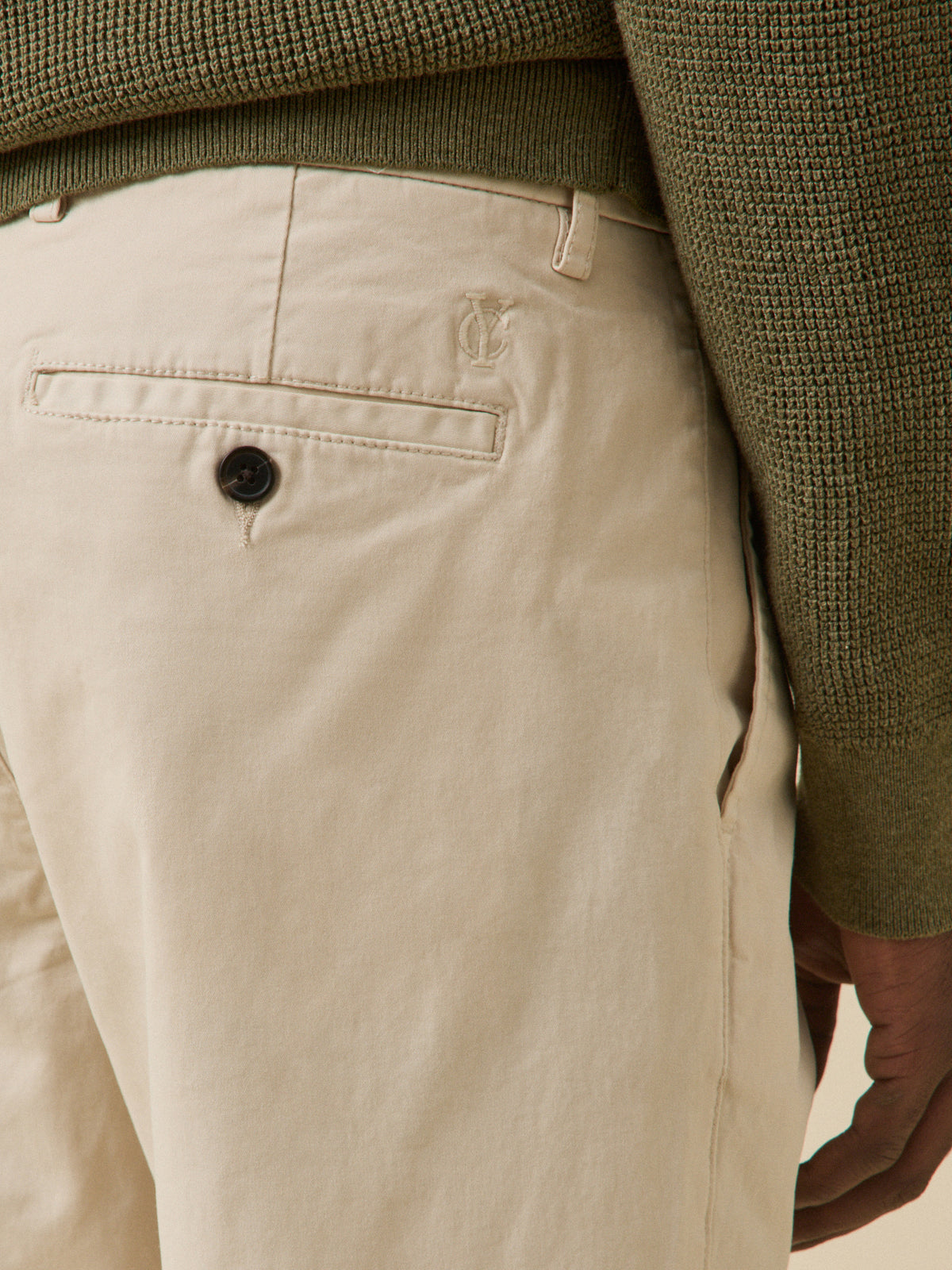 Chino gabardine homme