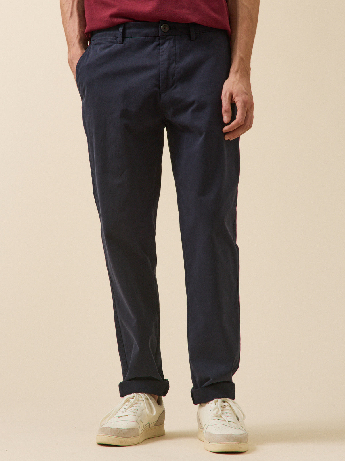 Chino gabardine homme