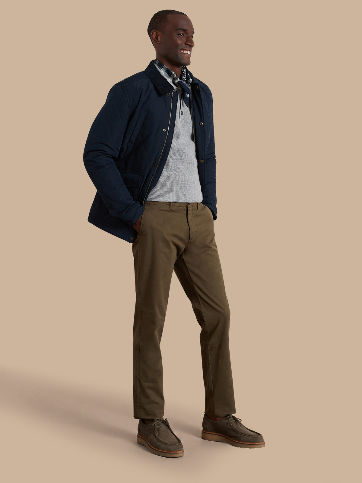 Chino gabardine homme
