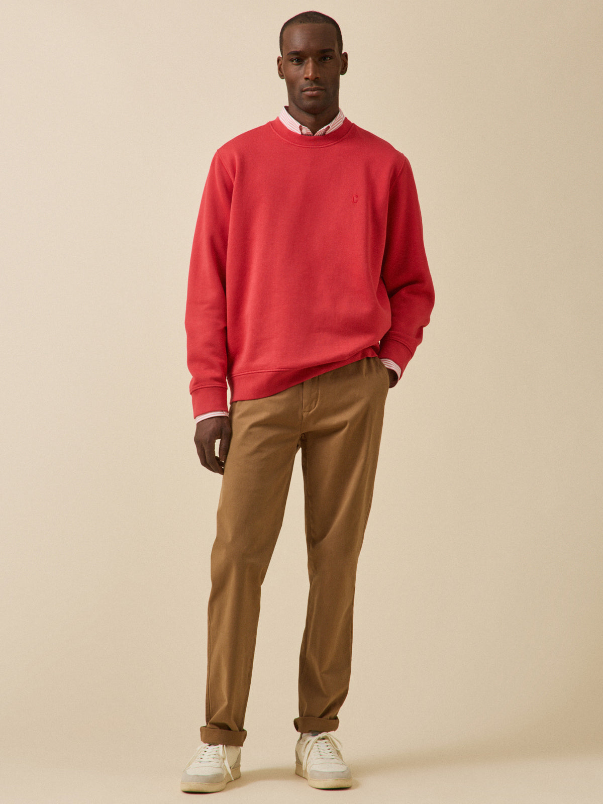 Chino gabardine homme