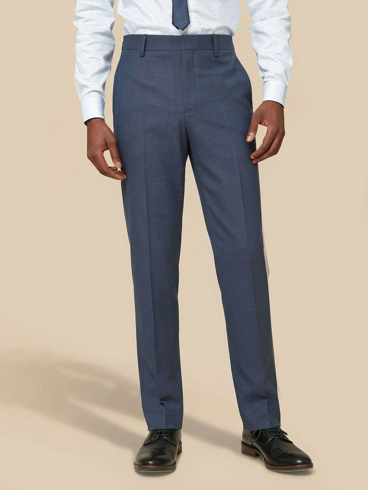 Pantalon de costume homme tissu texturé