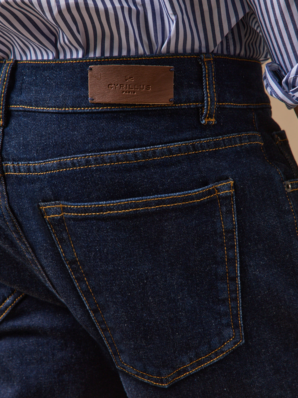 Jean regular homme coton biologique
