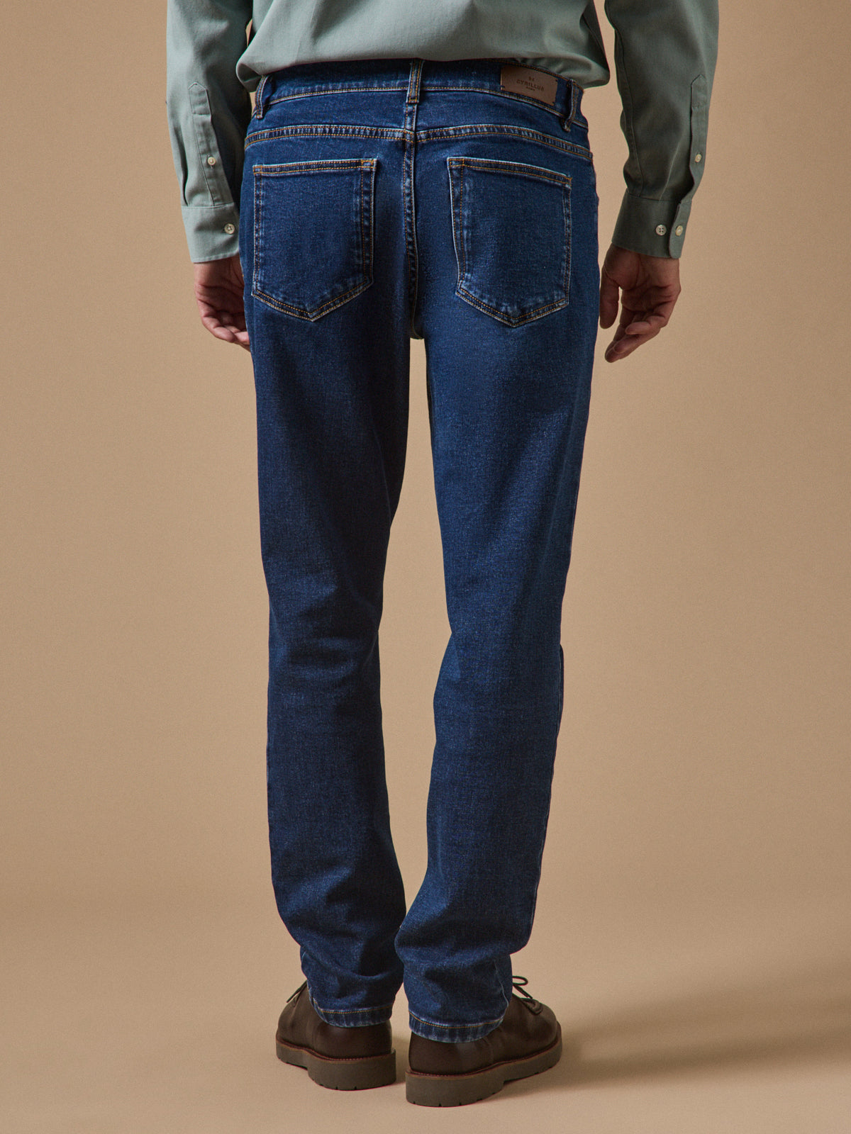 Jean regular homme coton biologique