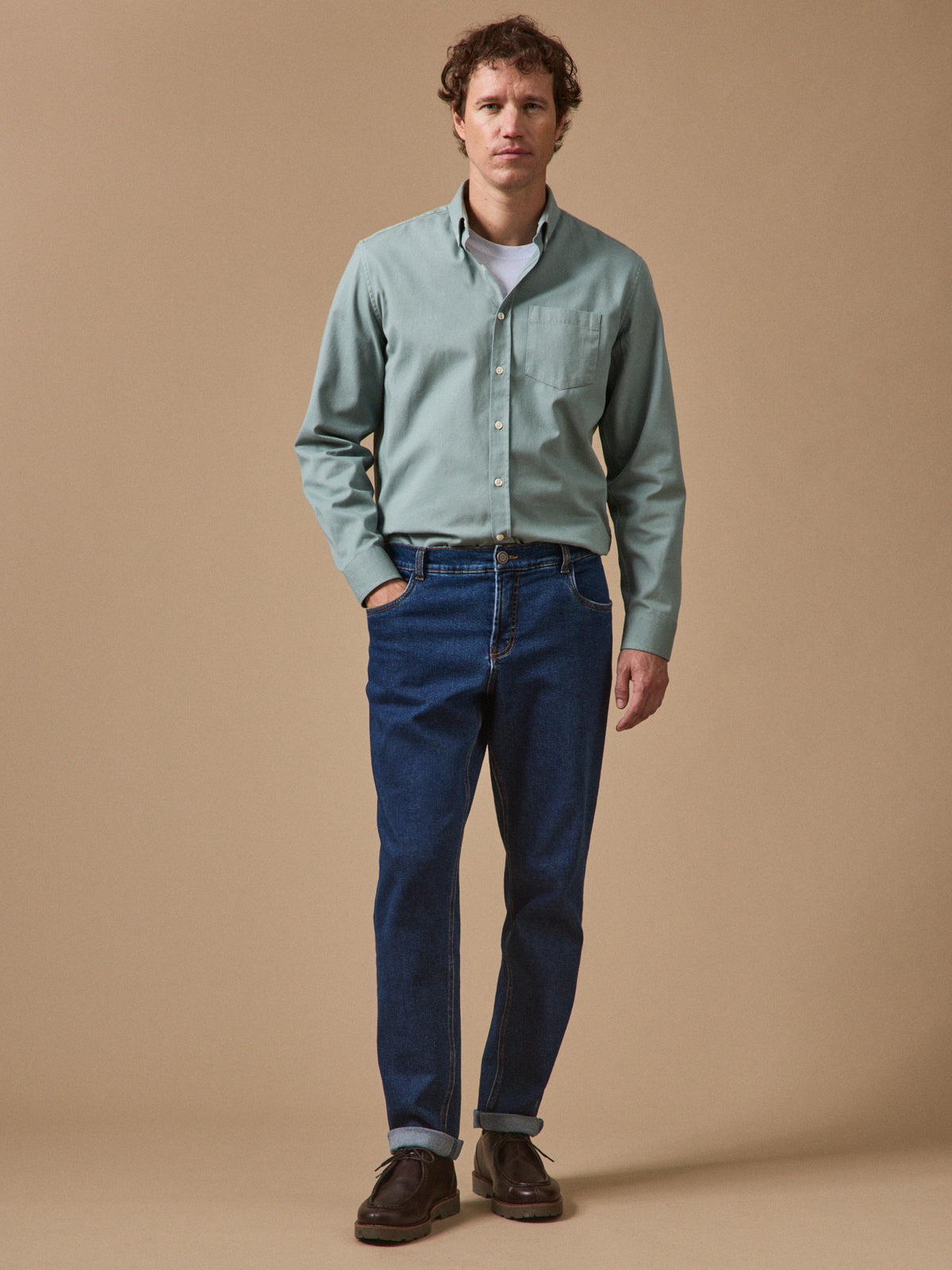 Jean regular homme coton biologique