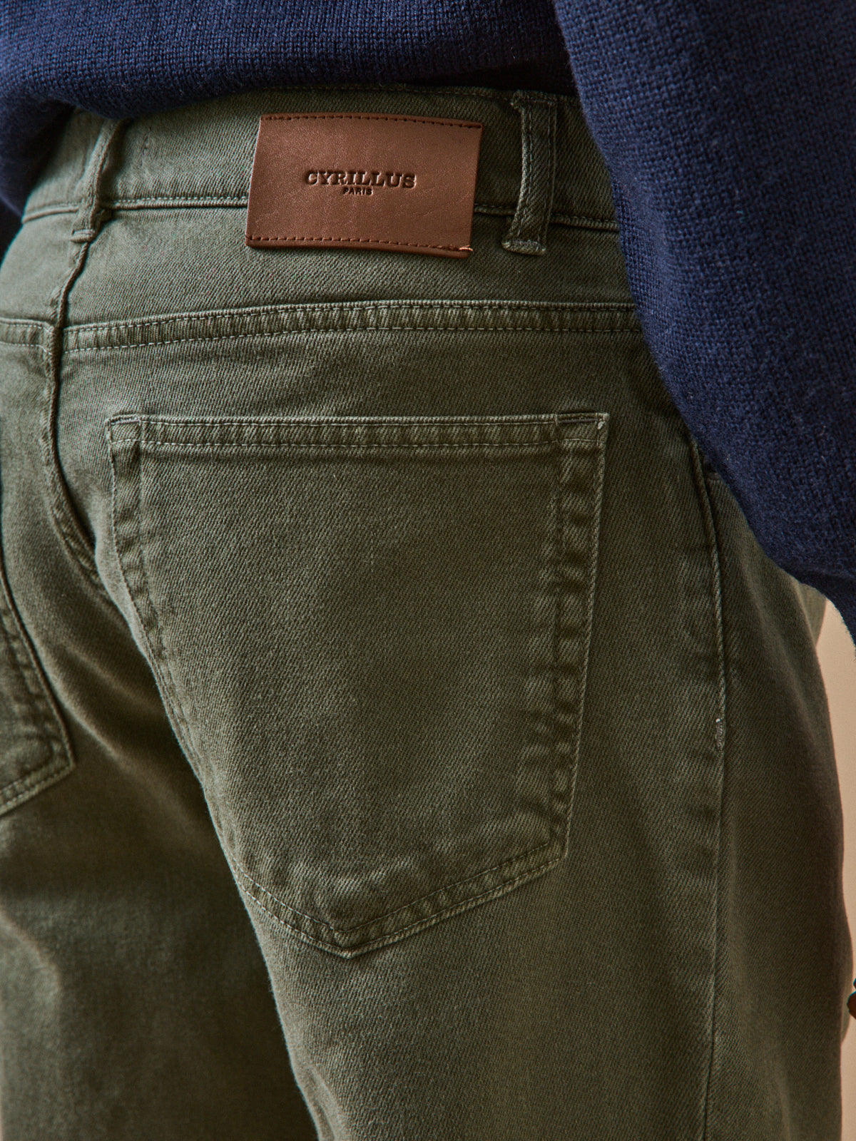 Jean regular homme coton biologique