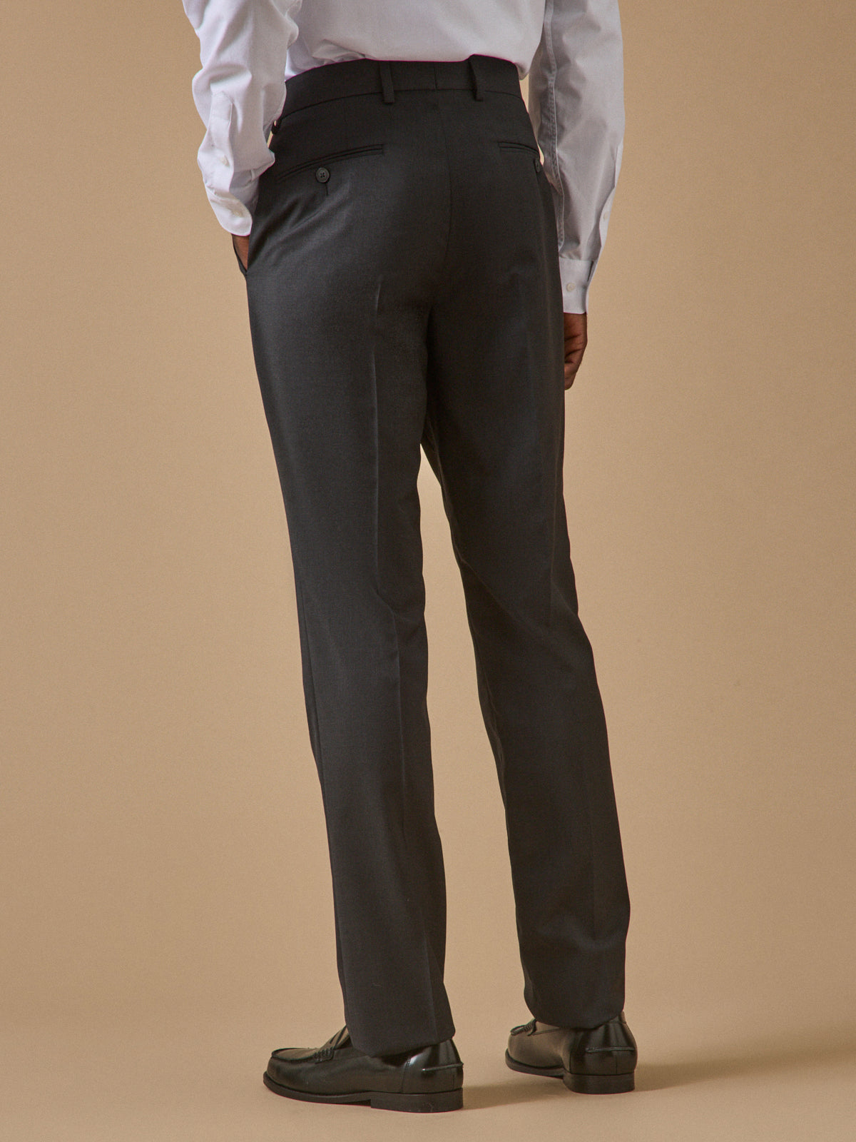 Pantalon de costume homme 100% laine