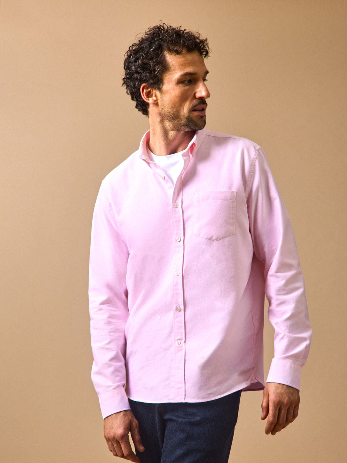 Chemise oxford homme coupe contemporaine