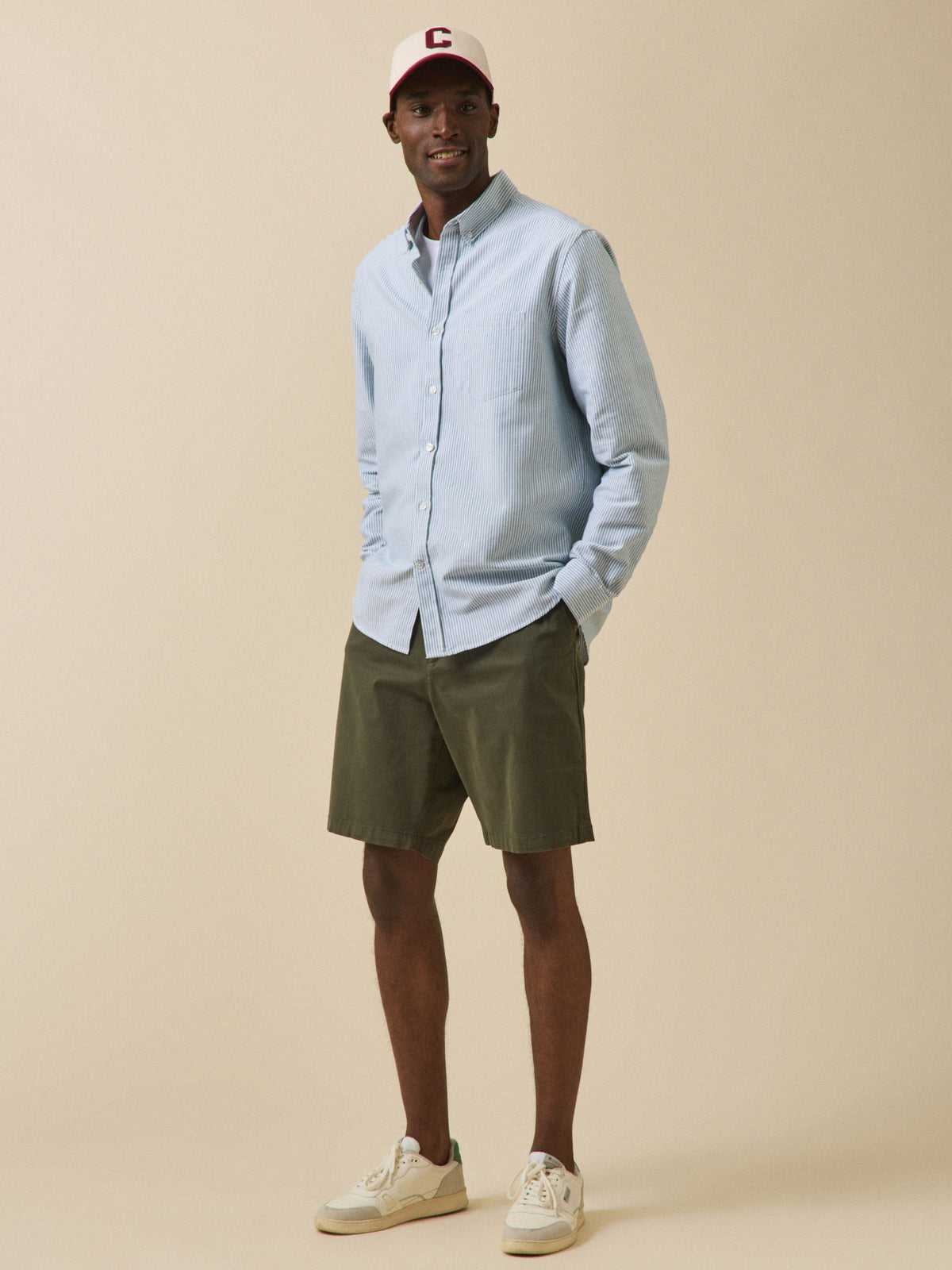 Chemise oxford homme coupe contemporaine