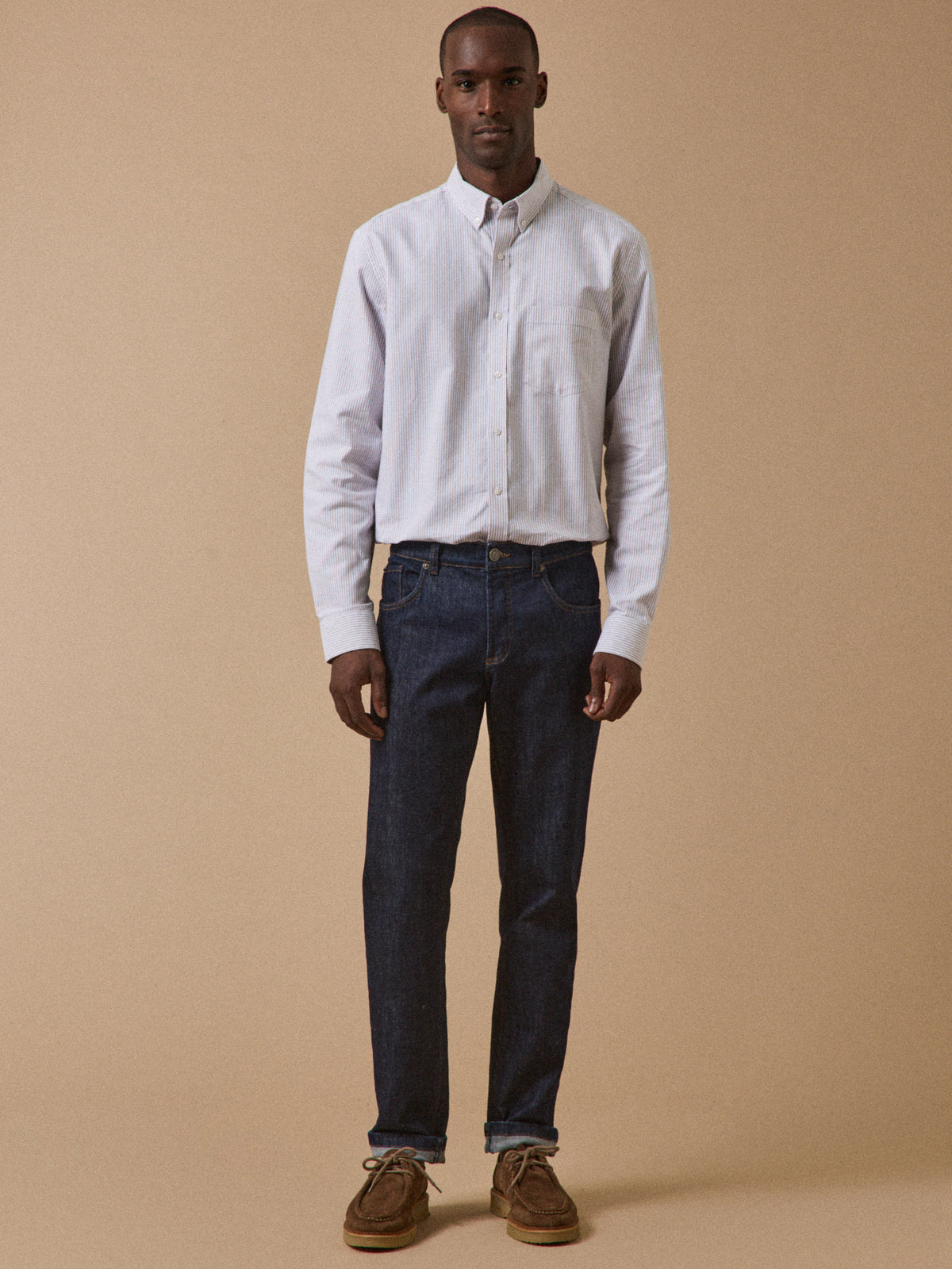 Chemise oxford homme coupe contemporaine