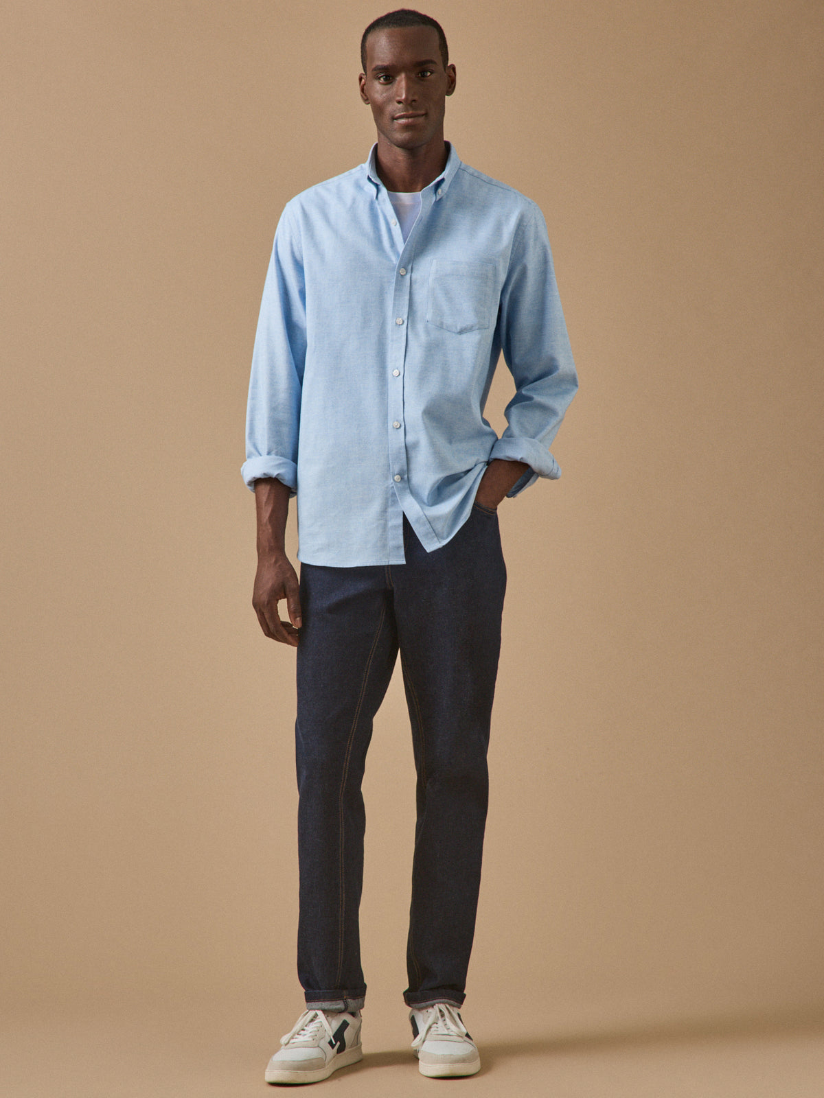 Chemise flanelle homme coupe contemporaine