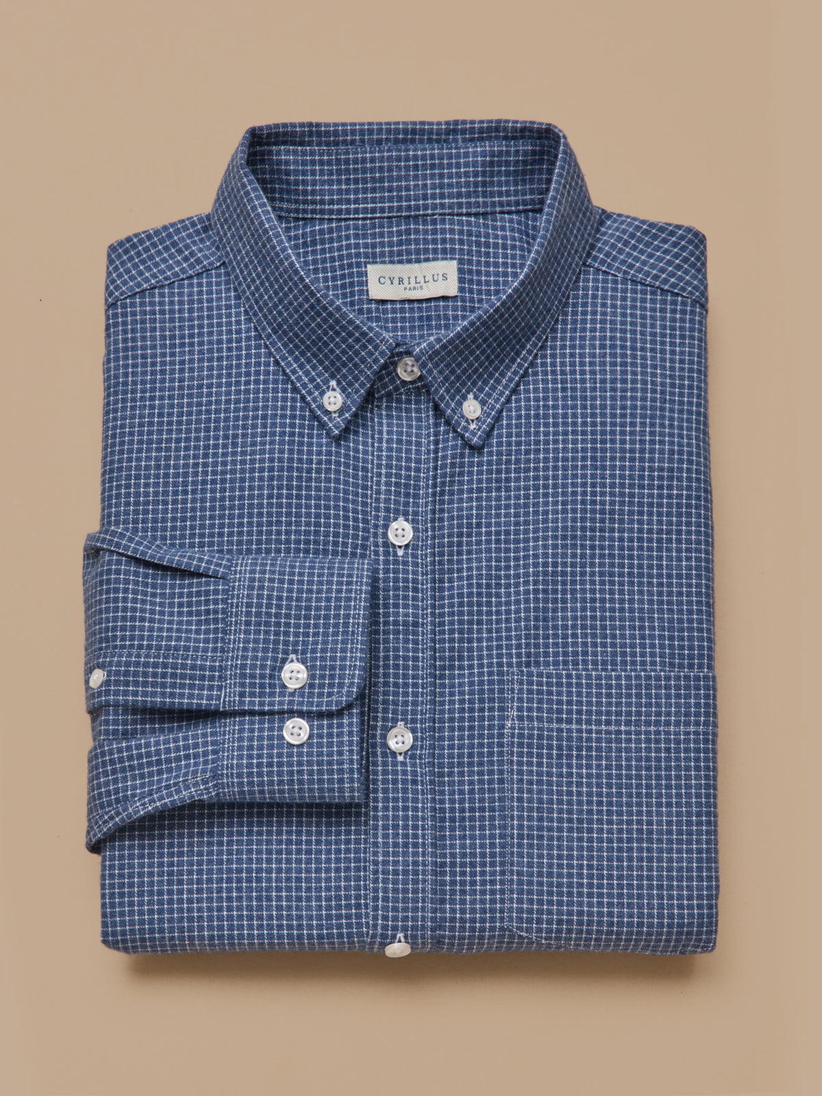 Chemise flanelle carreaux homme - coupe contemporaine