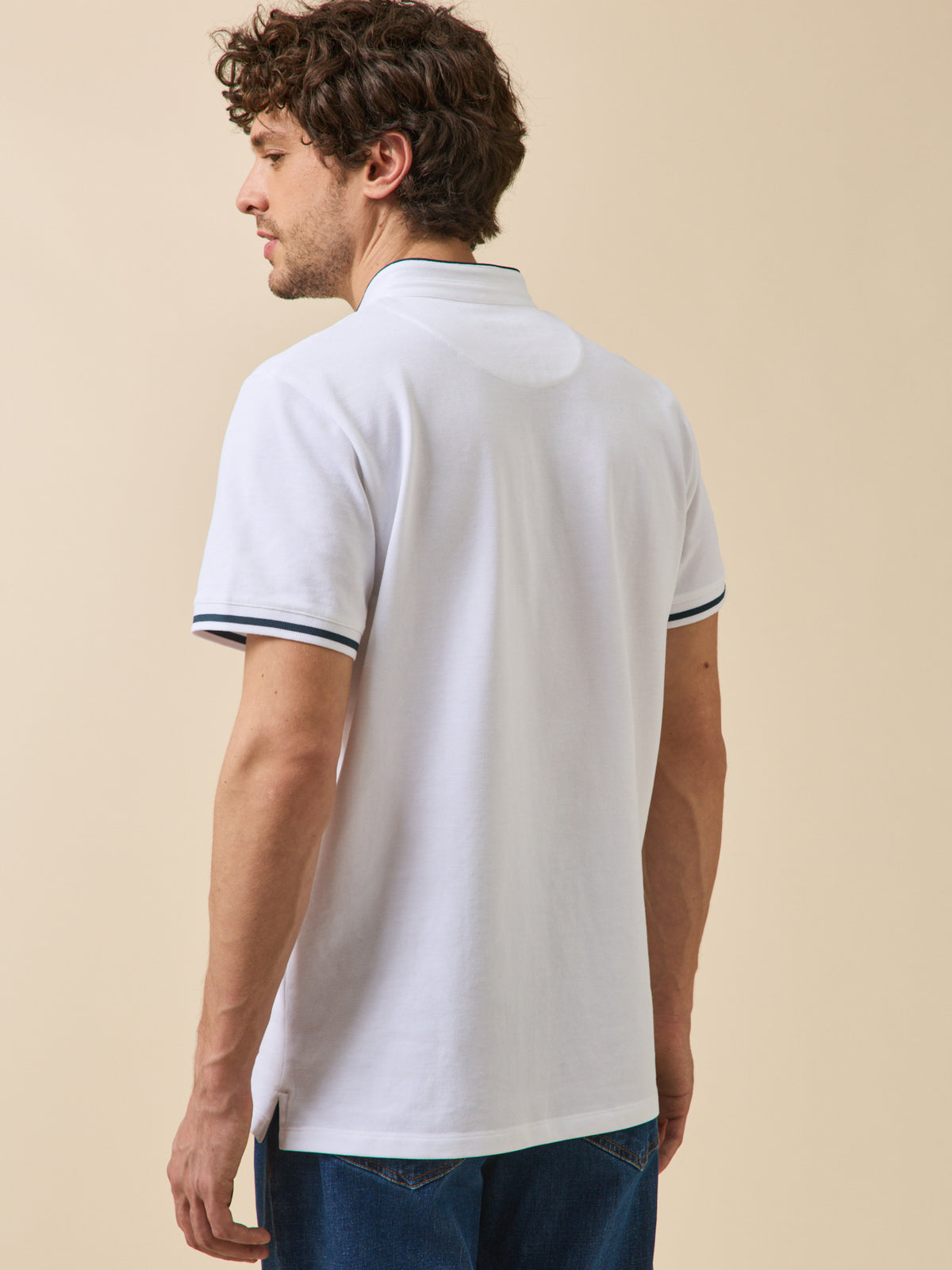 Polo col officier homme coton biologique
