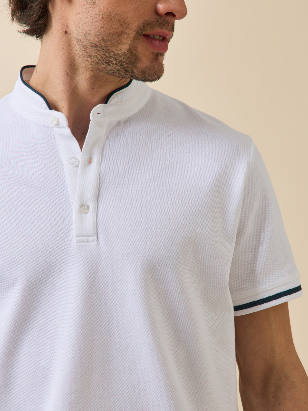 Polo col officier homme coton biologique