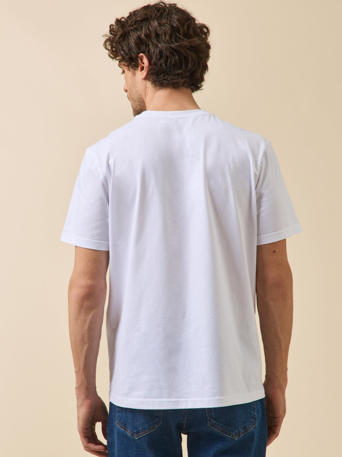 T-shirt uni homme coton biologique