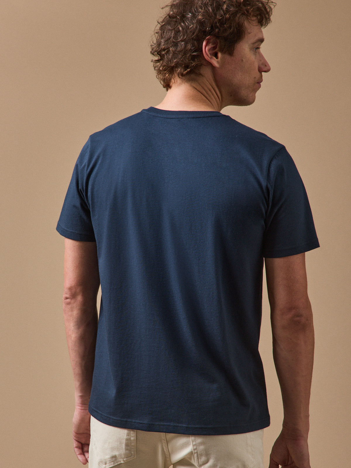 T-shirt uni homme coton biologique