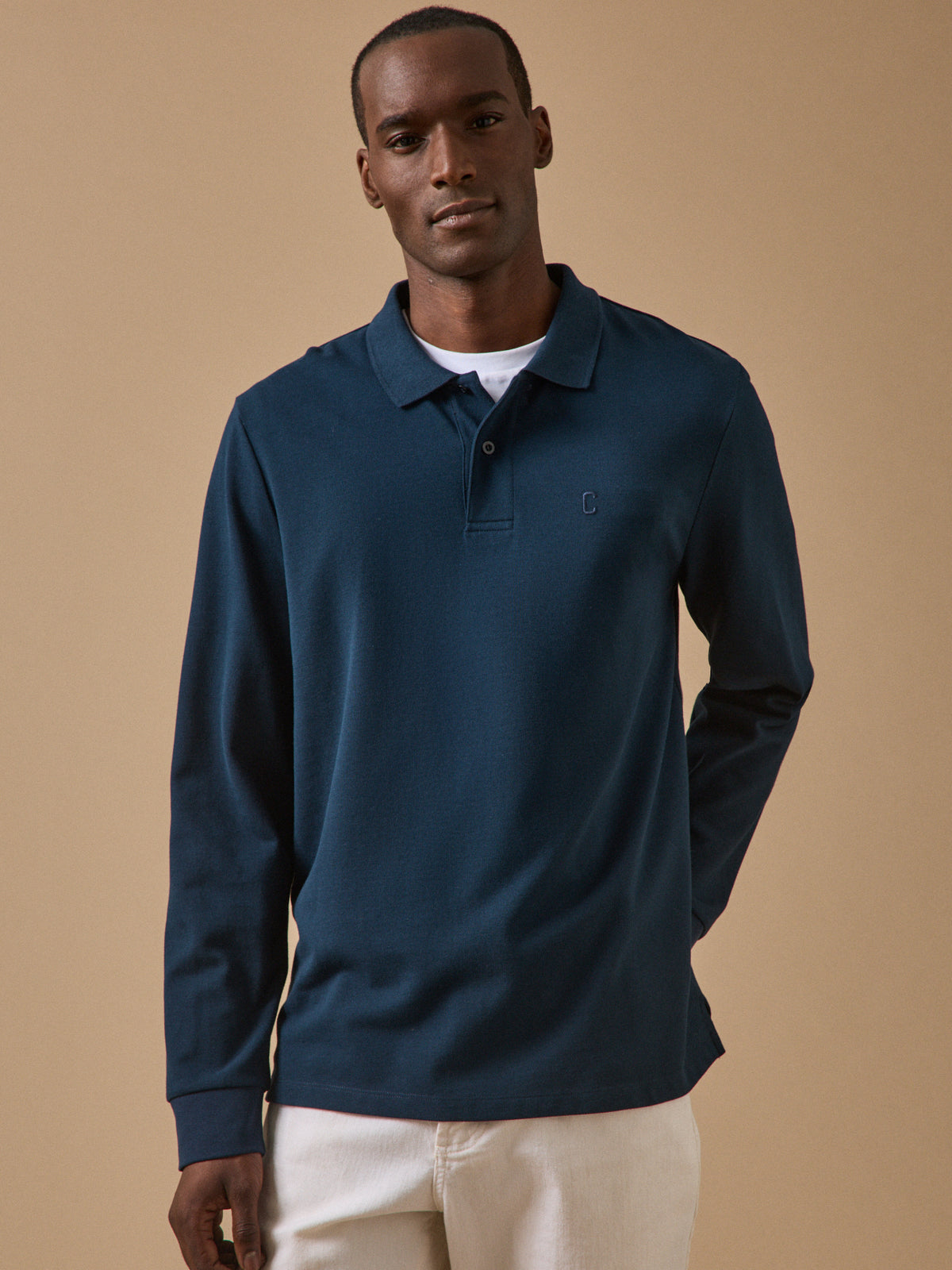 Polo maille piquée homme coton biologique