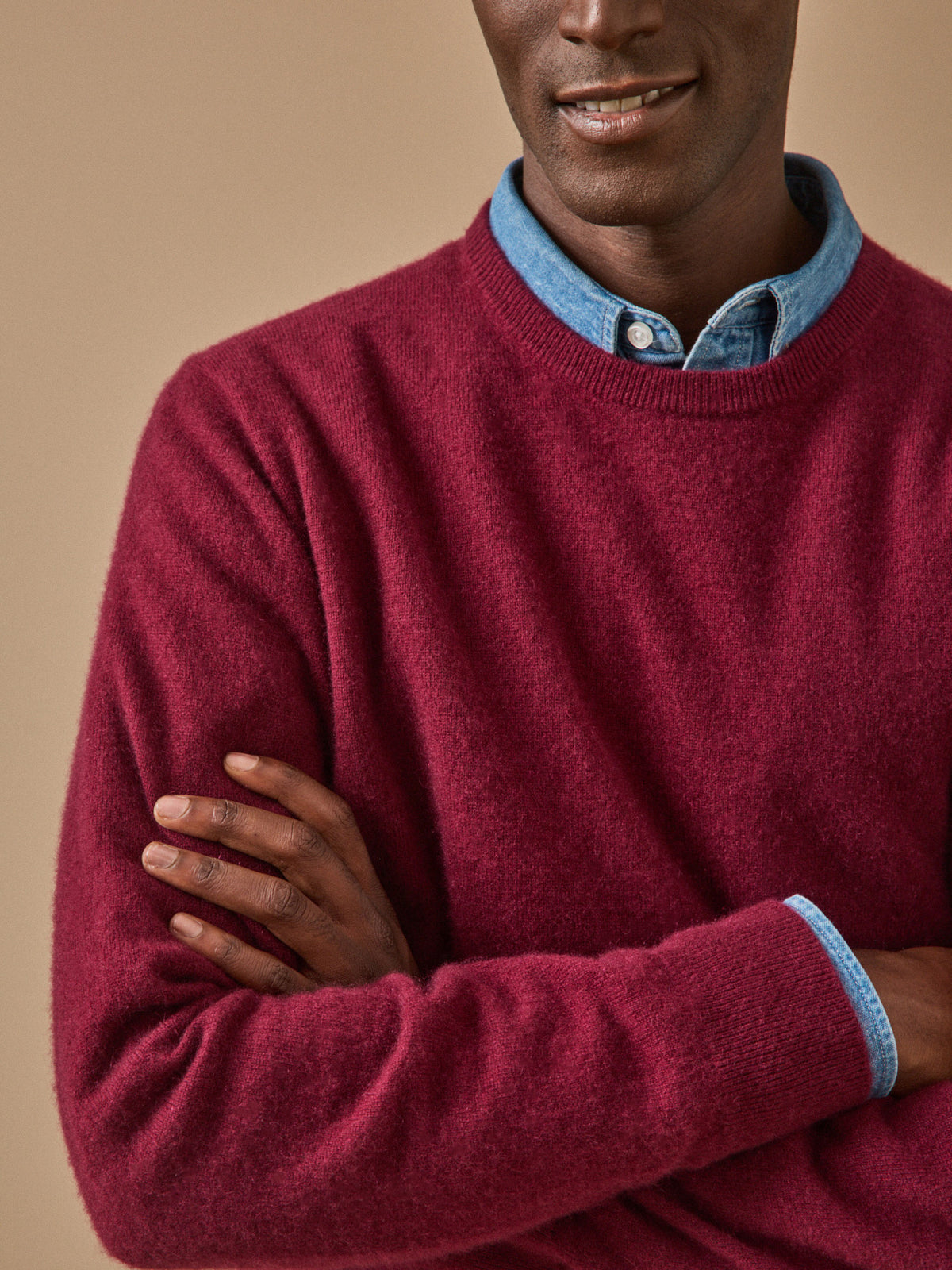 Pull col rond homme - Collection Cachemire