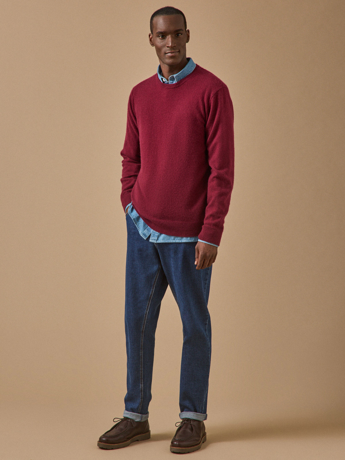 Pull col rond homme - Collection Cachemire