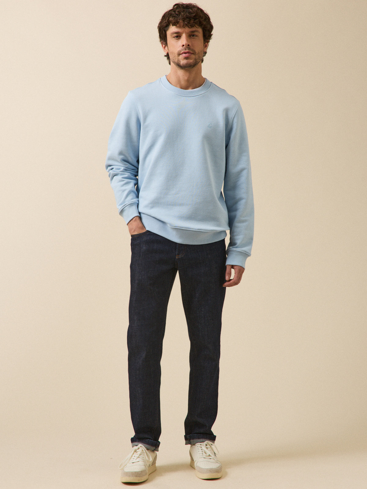 Sweat molleton homme coton biologique