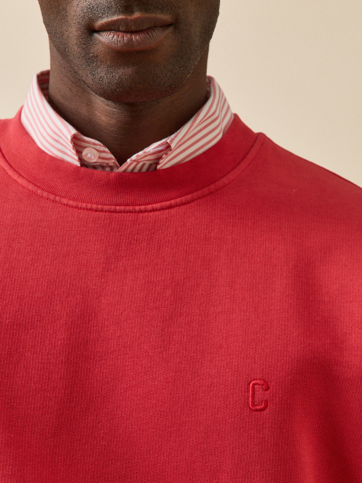 Sweat molleton homme coton biologique