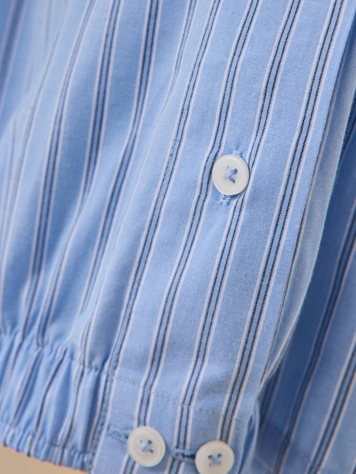 Caleçon coton rayé homme