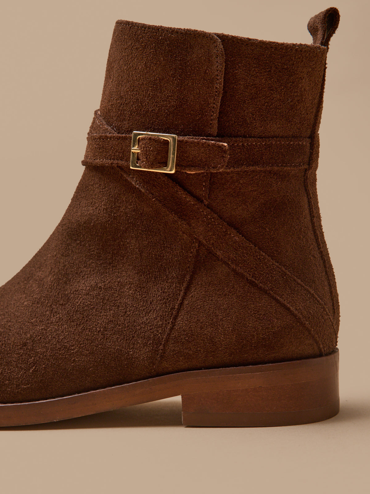 Boots cuir femme