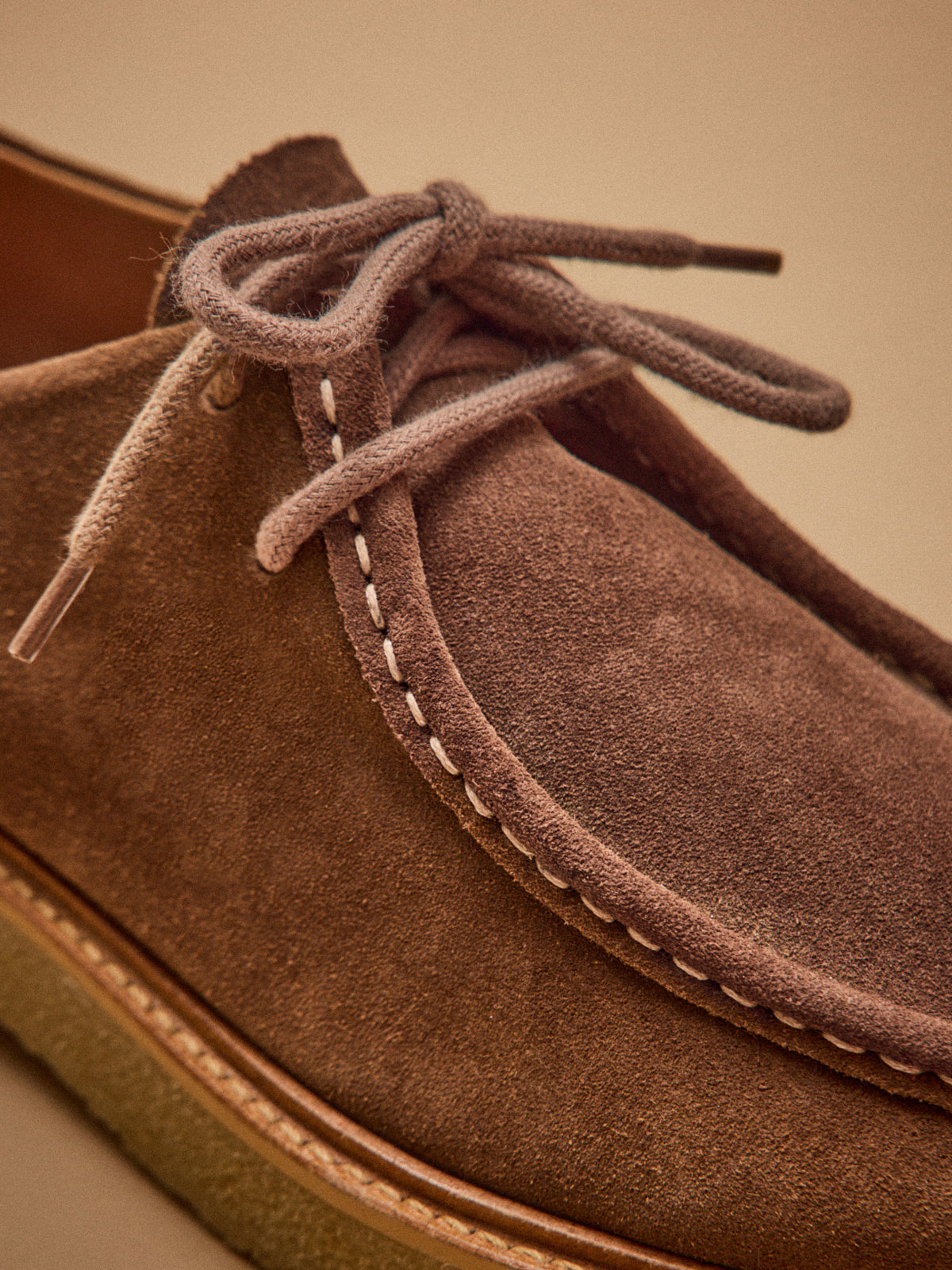 Derbies lacets croûte de cuir homme