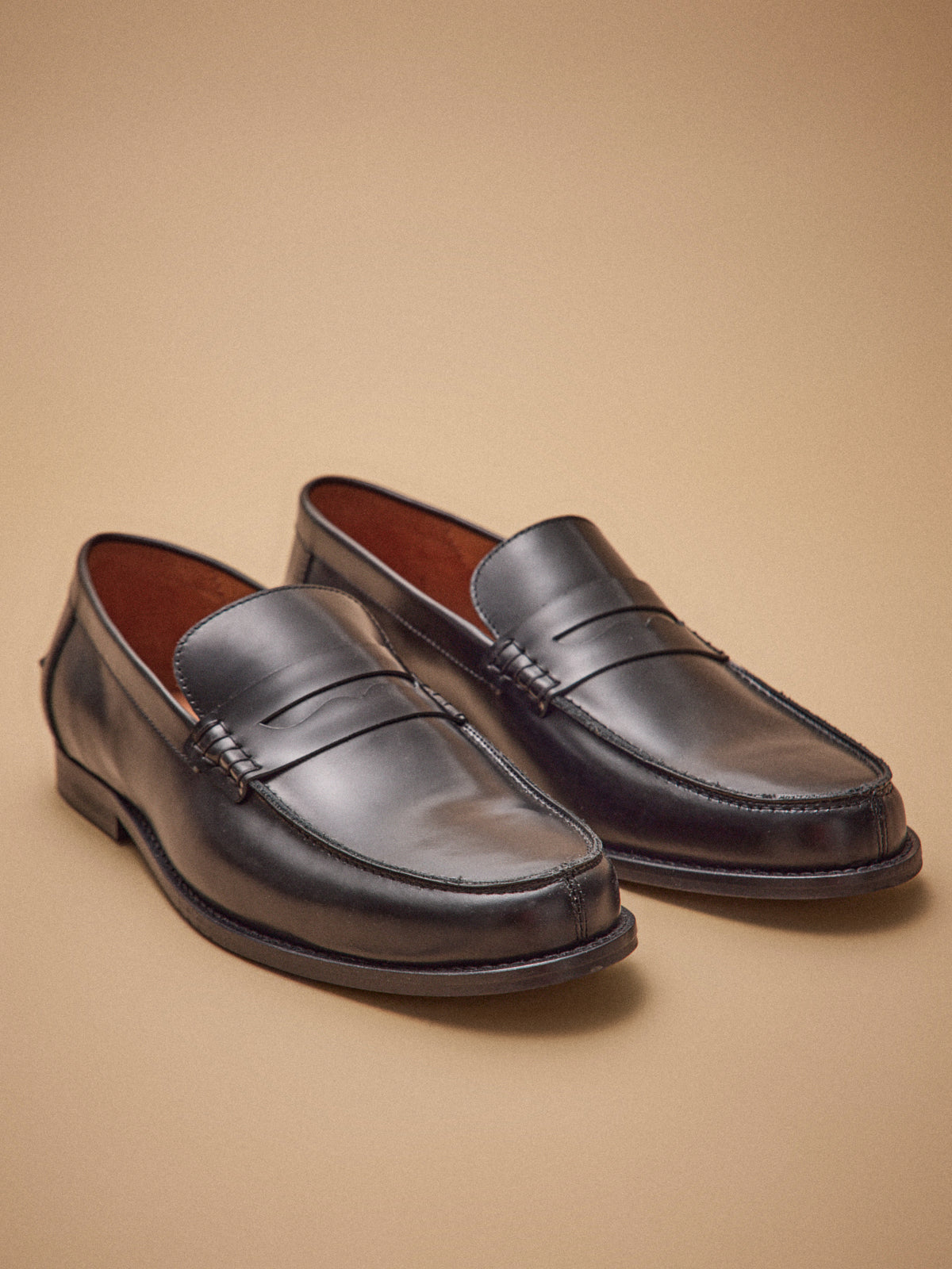 Mocassins cuir homme