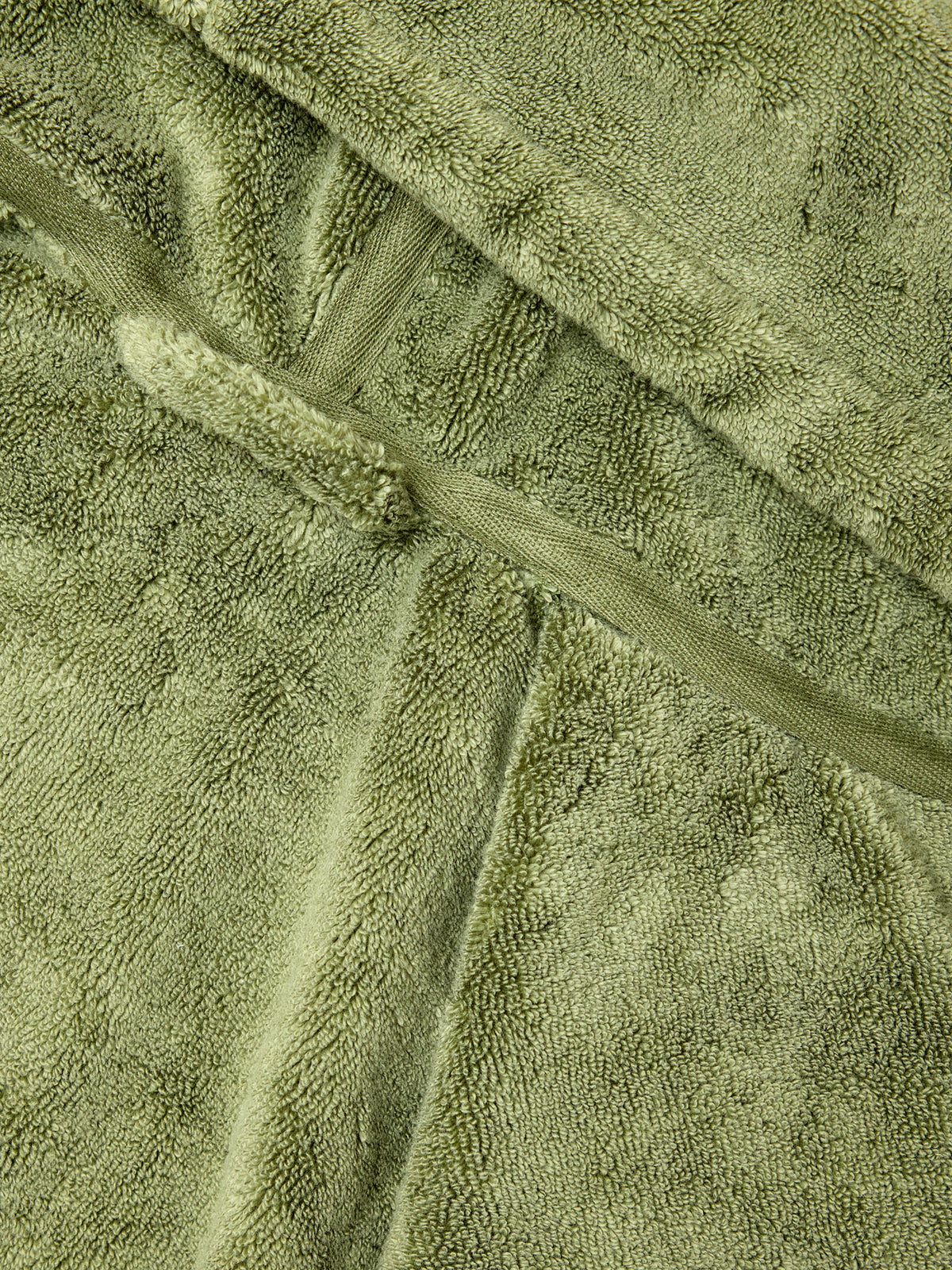 Peignoir éponge à col châle