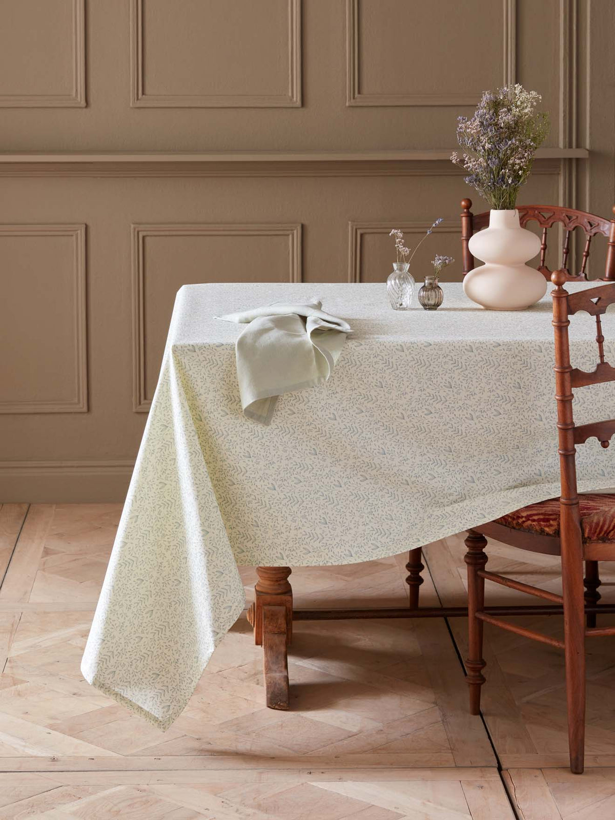 Nappe en coton enduit