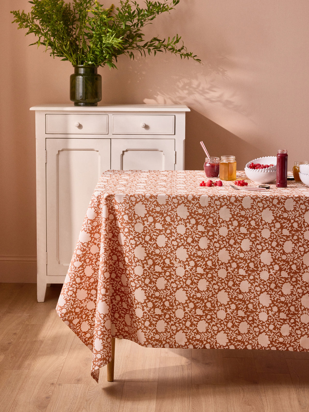 Nappe Jaïpur en coton enduit