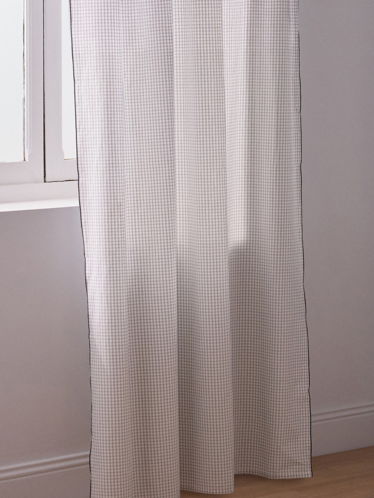 Panneau voile de coton fil à fil petits carreaux