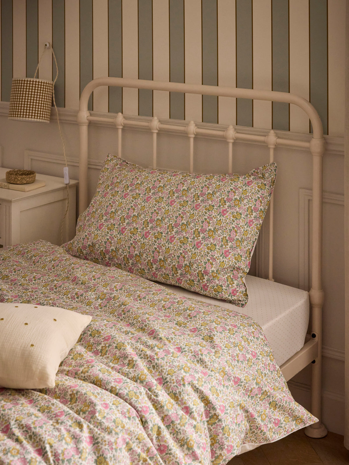 Taie d'oreiller Tissu Liberty "Clare Rich"