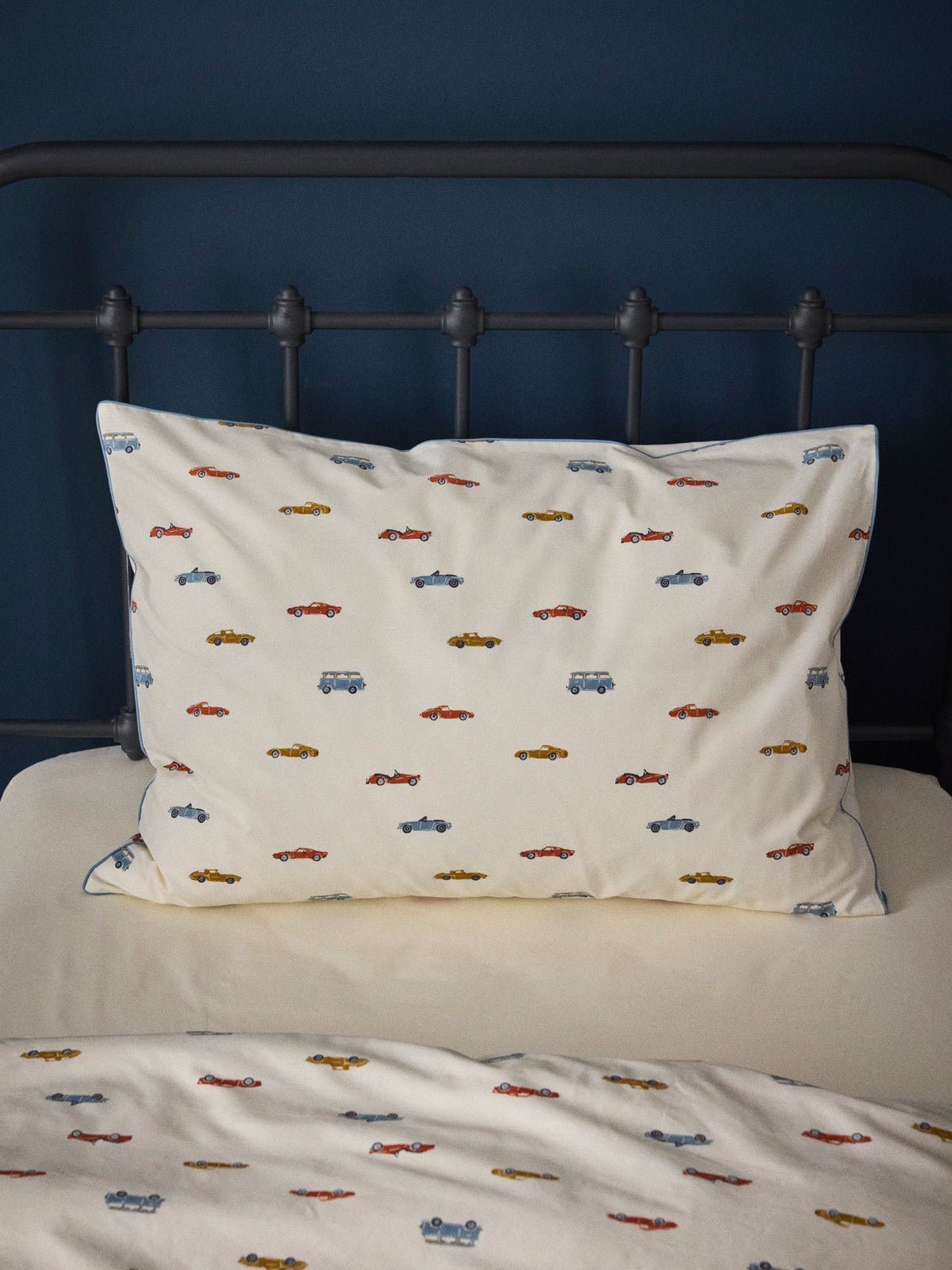 Taie d'oreiller percale de coton "Anatole"