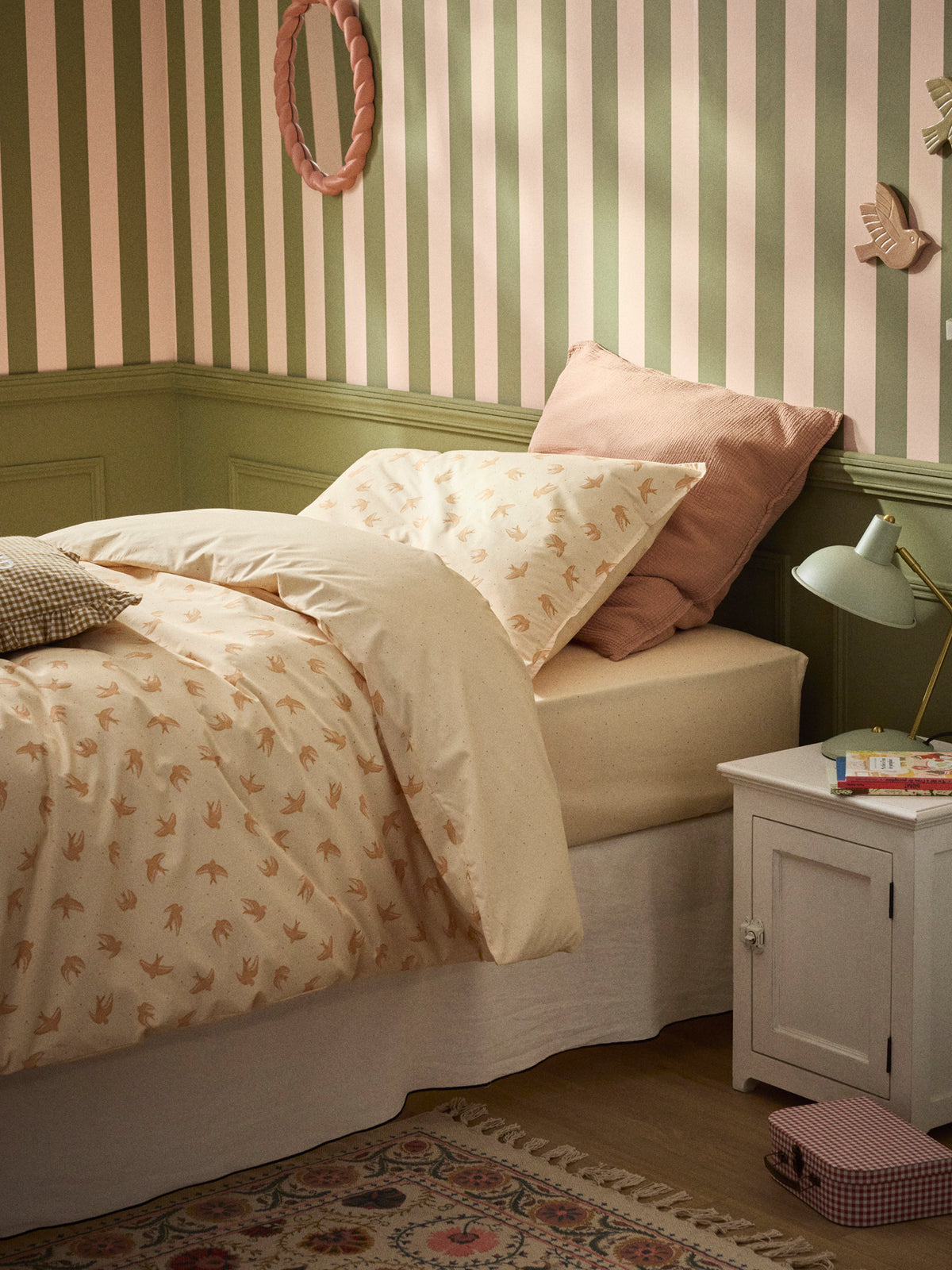 Taie d'oreiller percale de coton "Anna"