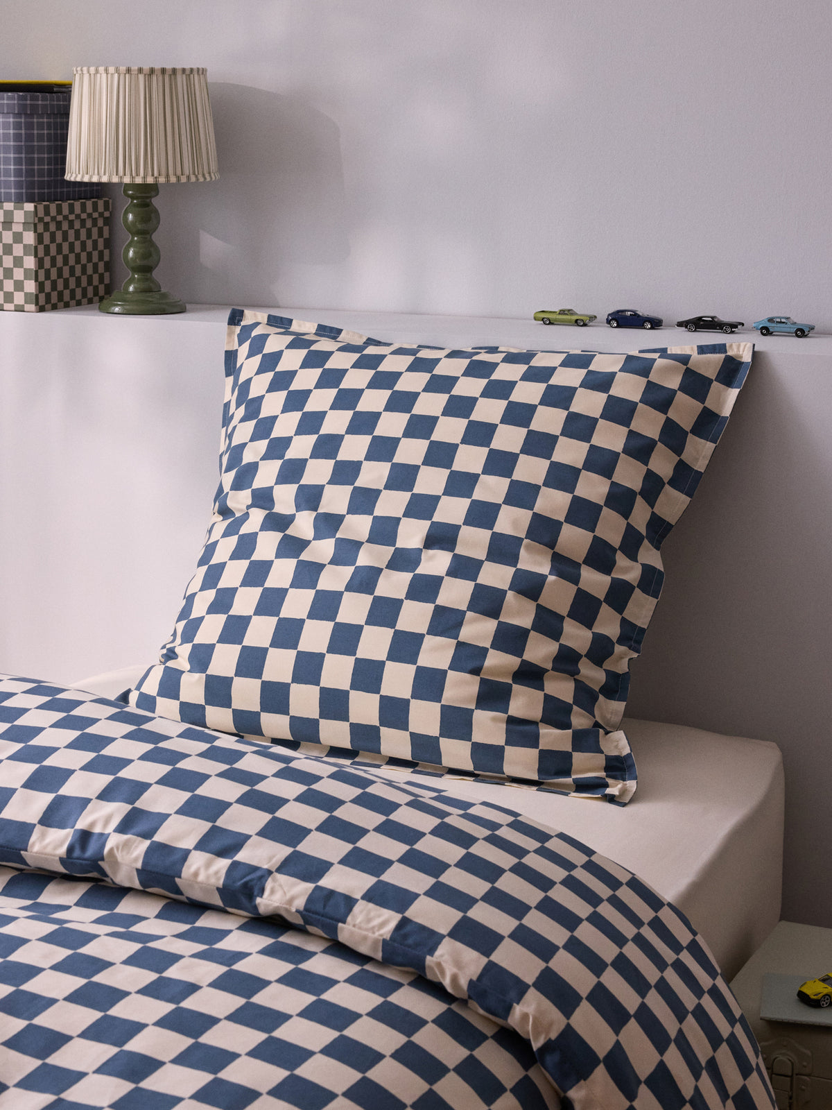 Taie d'oreiller percale de coton "Marius"