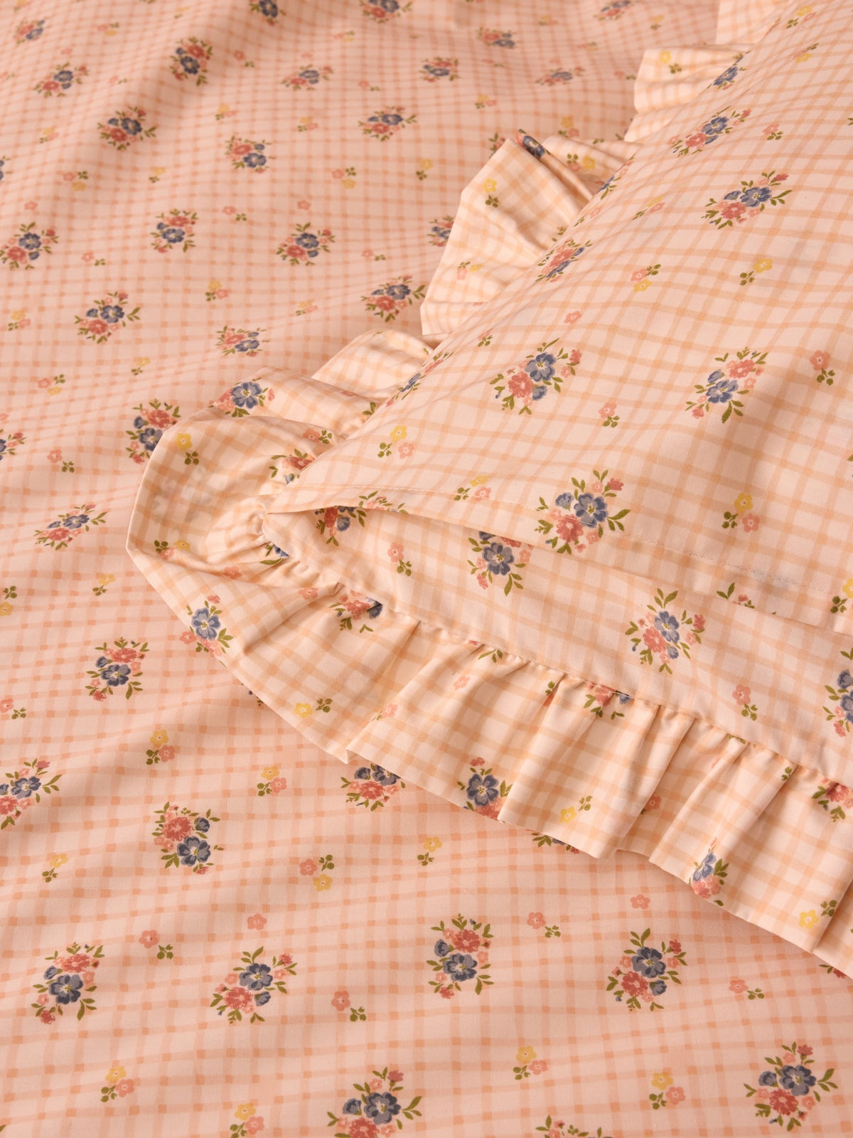 Taie d'oreiller percale de coton "Lilou"