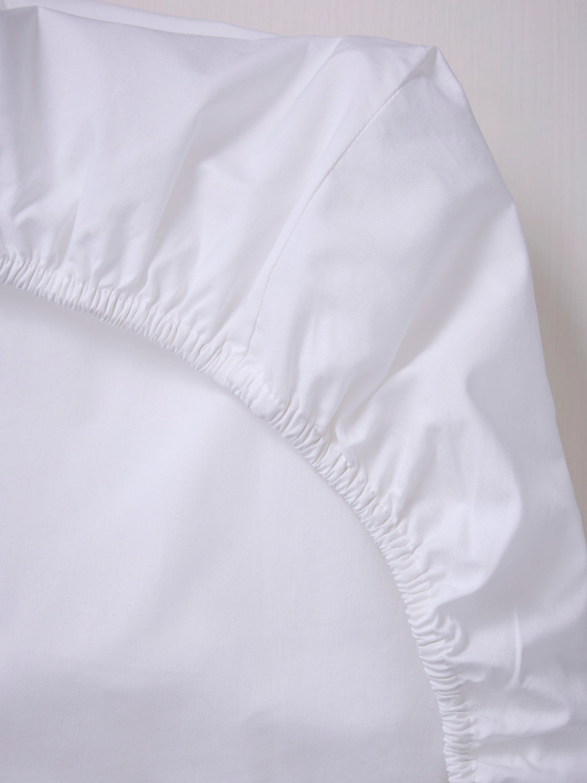Drap-housse bébé en percale de coton