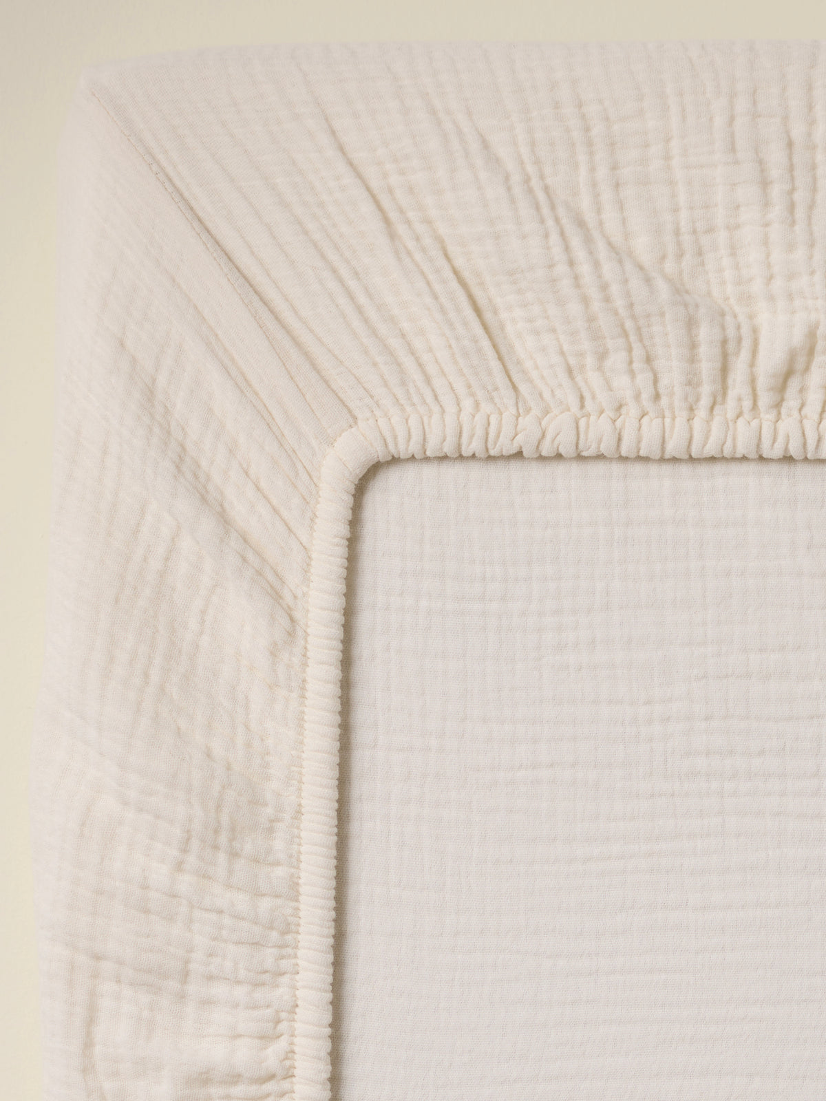 Drap-housse gaze de coton