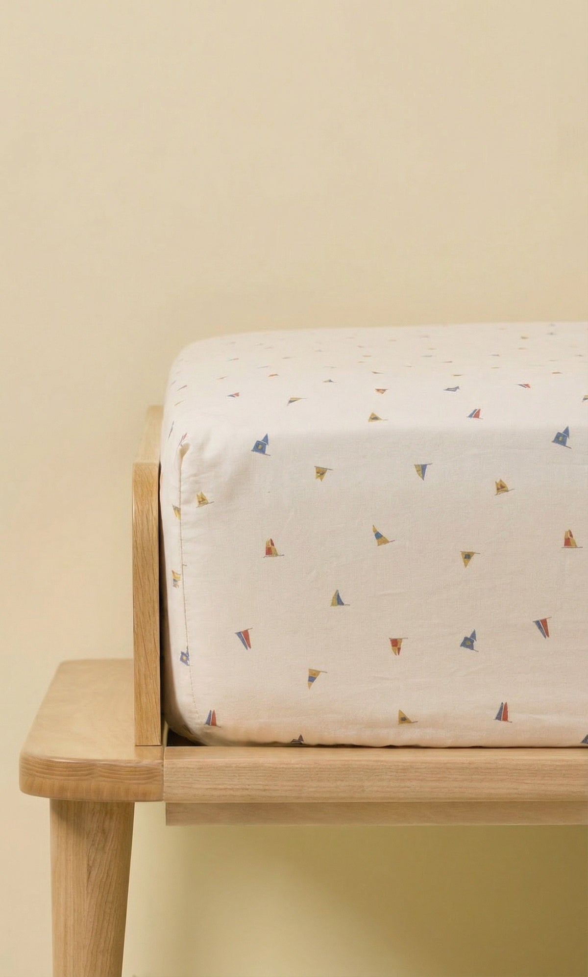 Drap-housse percale de coton "Matéo"