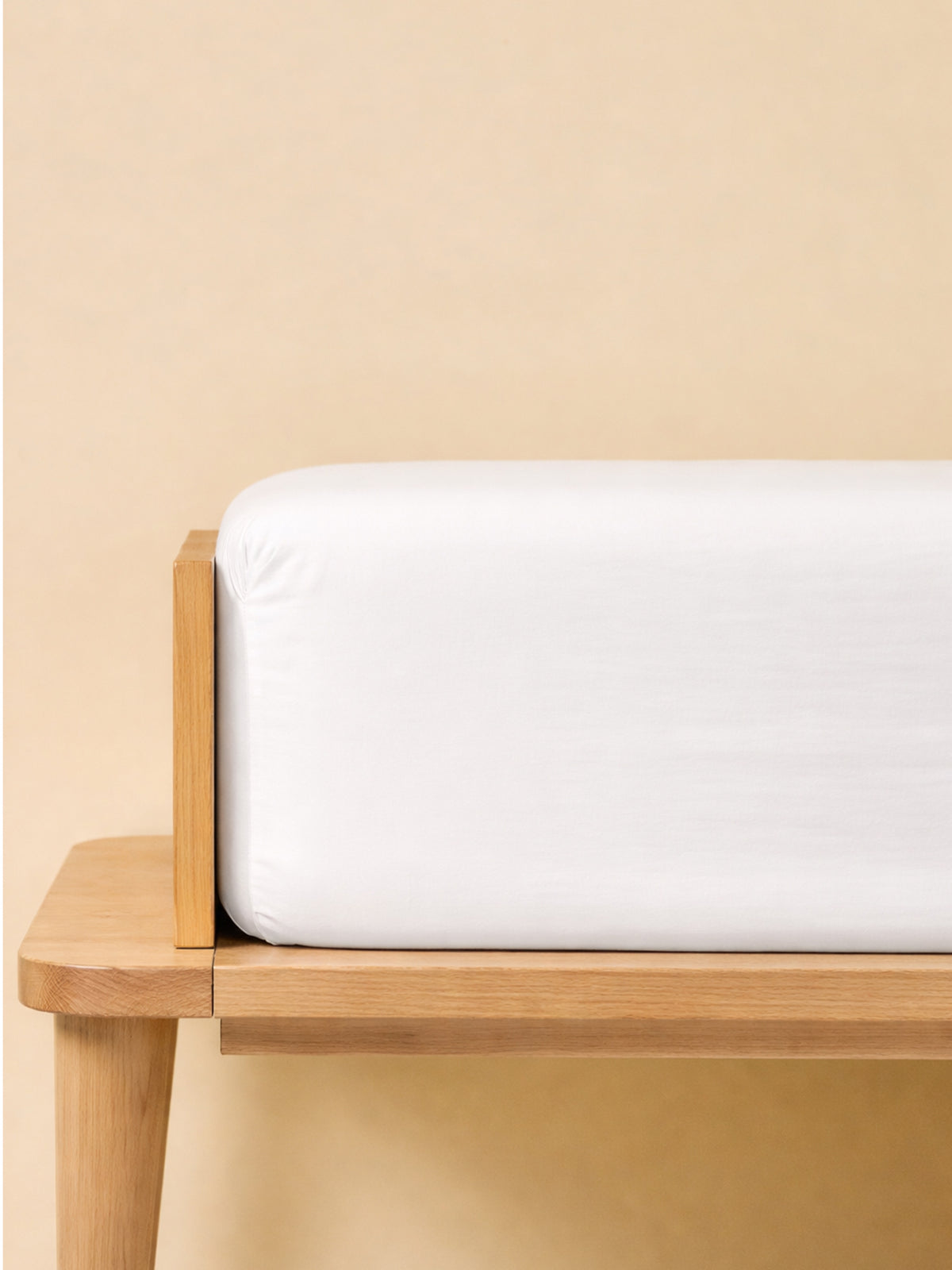 Drap-housse percale de coton "Aglaé"