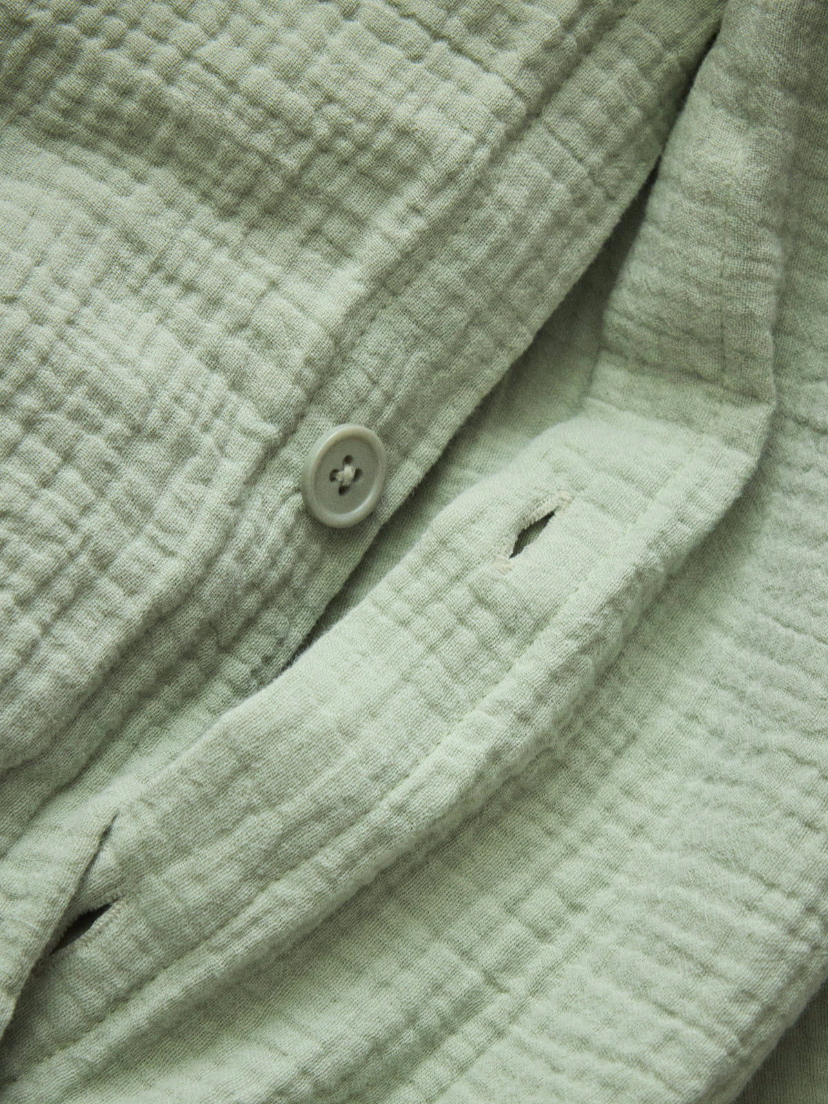 Housse de couette gaze de coton "Gaufrée"