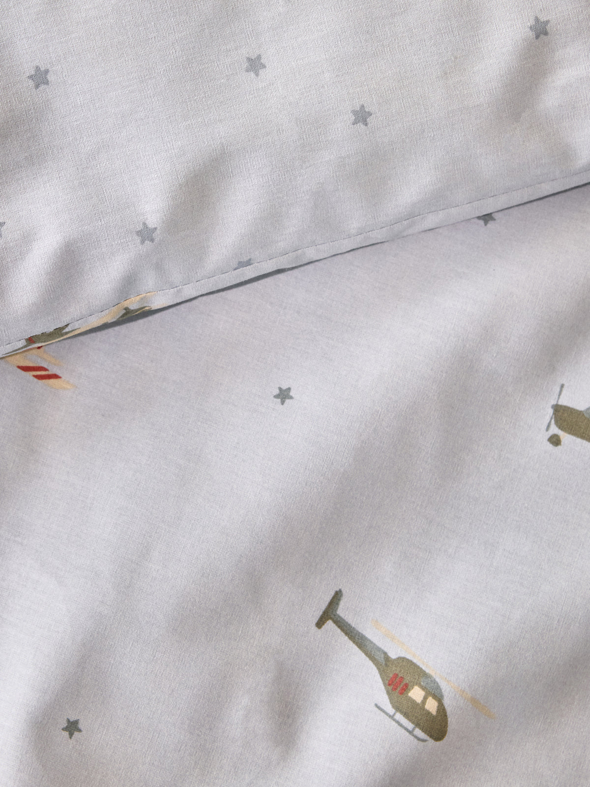 Housse de couette coton "Aviateur"