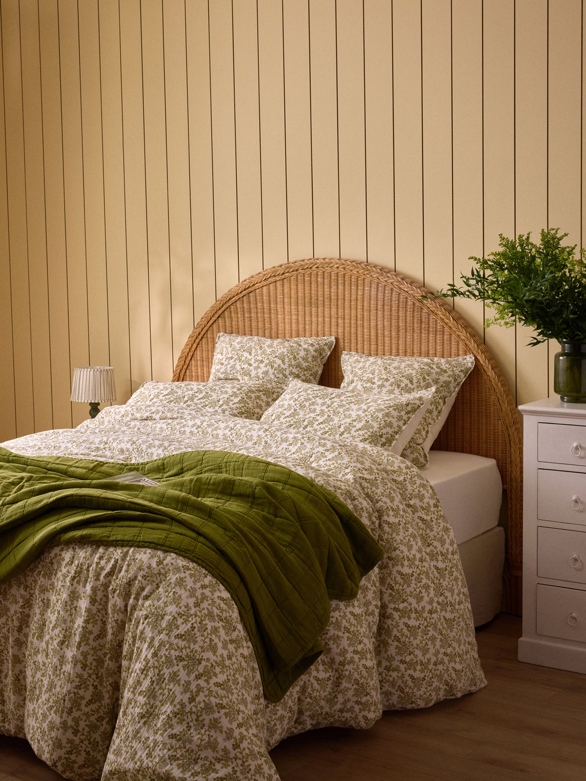 Housse de couette gaze de coton Mathilde