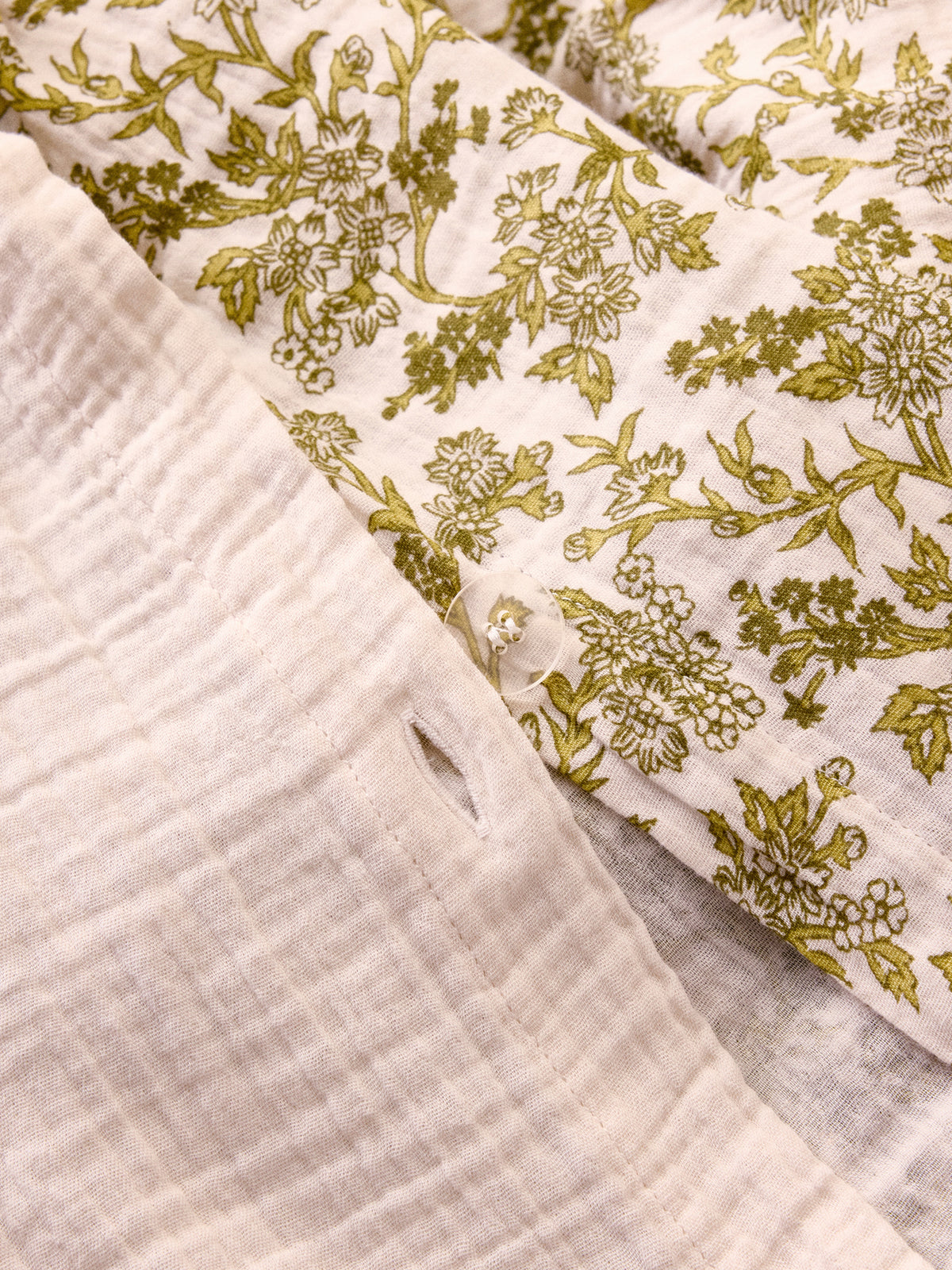 Housse de couette gaze de coton Mathilde