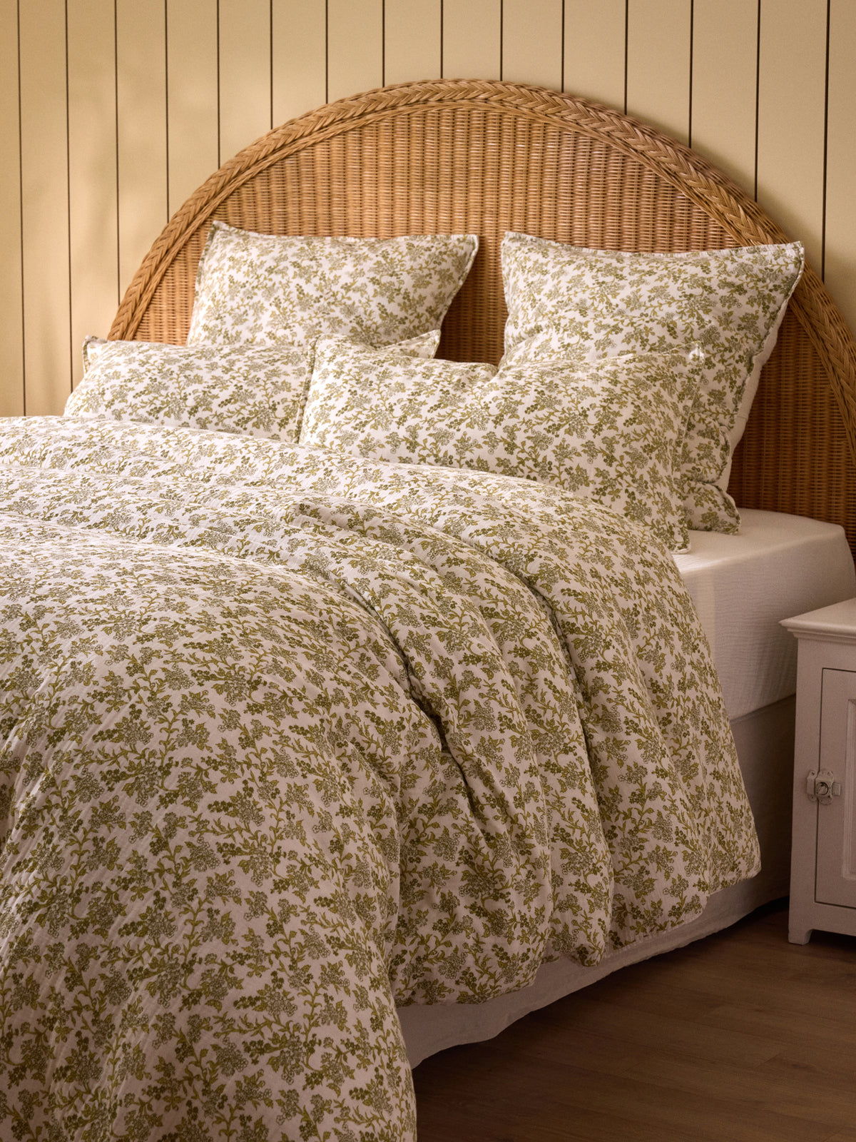 Housse de couette gaze de coton Mathilde