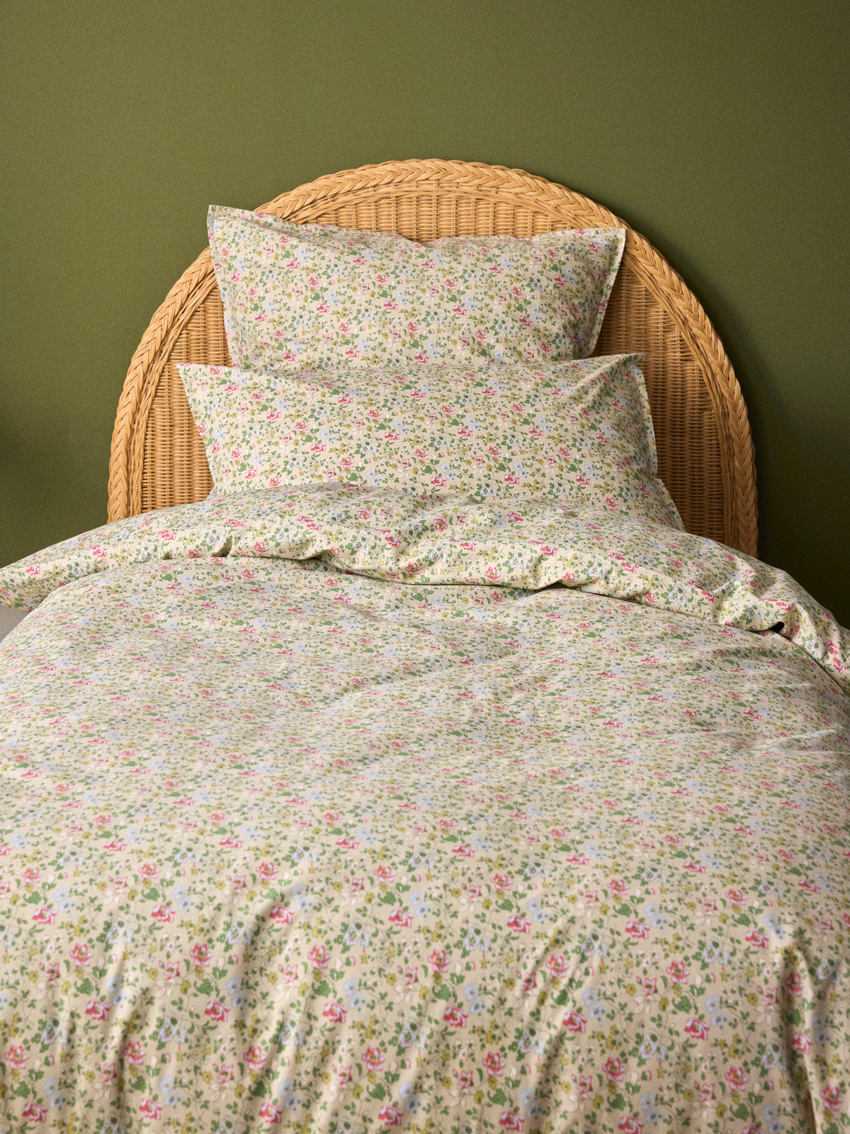 Housse de couette percale de coton "Mélodie"